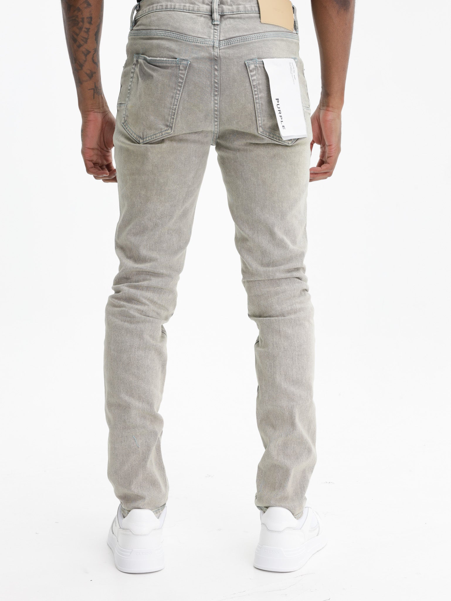 Purple Jeans Skinny Nitric Dirty Tan