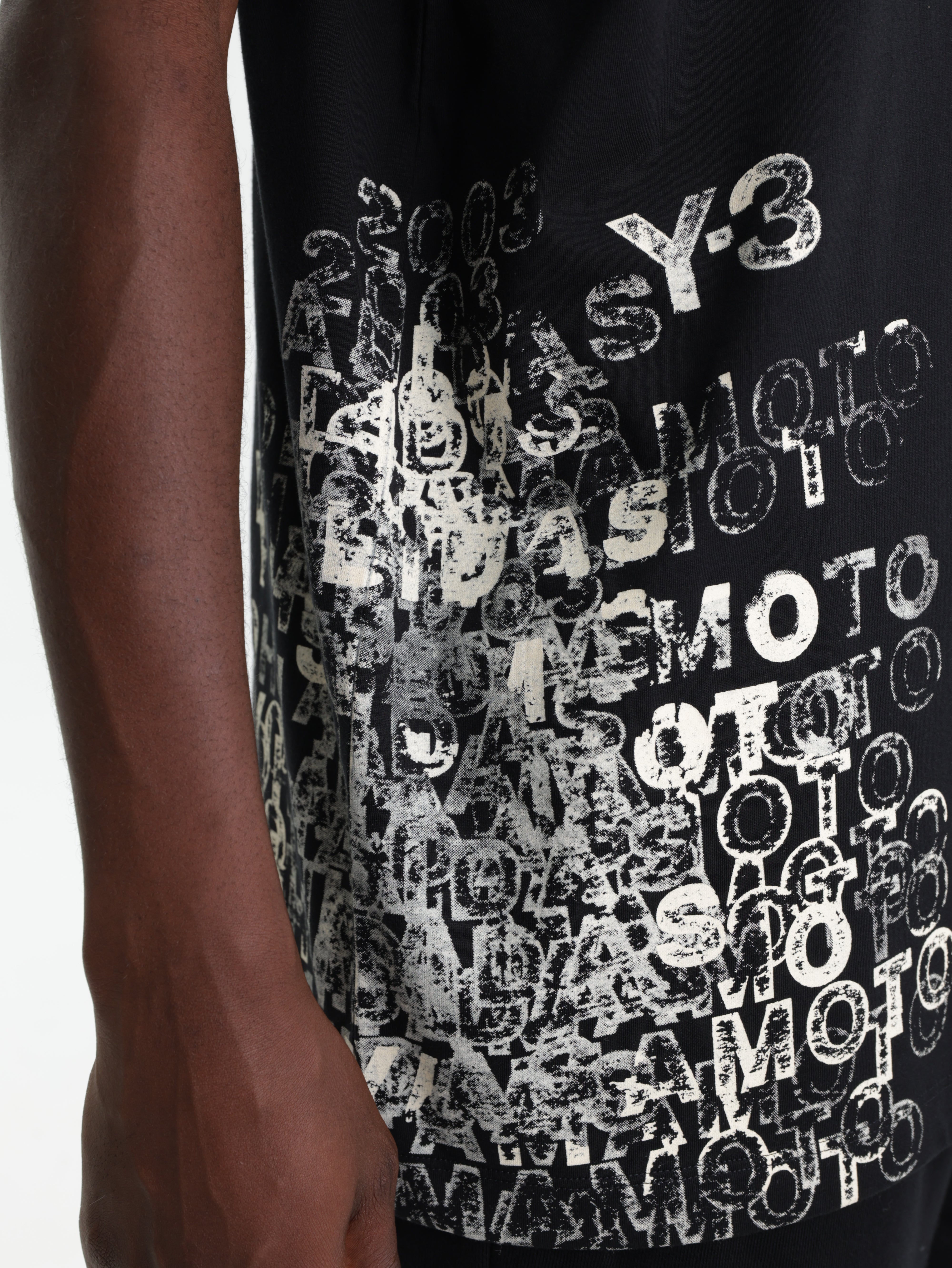 Y-3 T-Shirt Gfx Ss Black