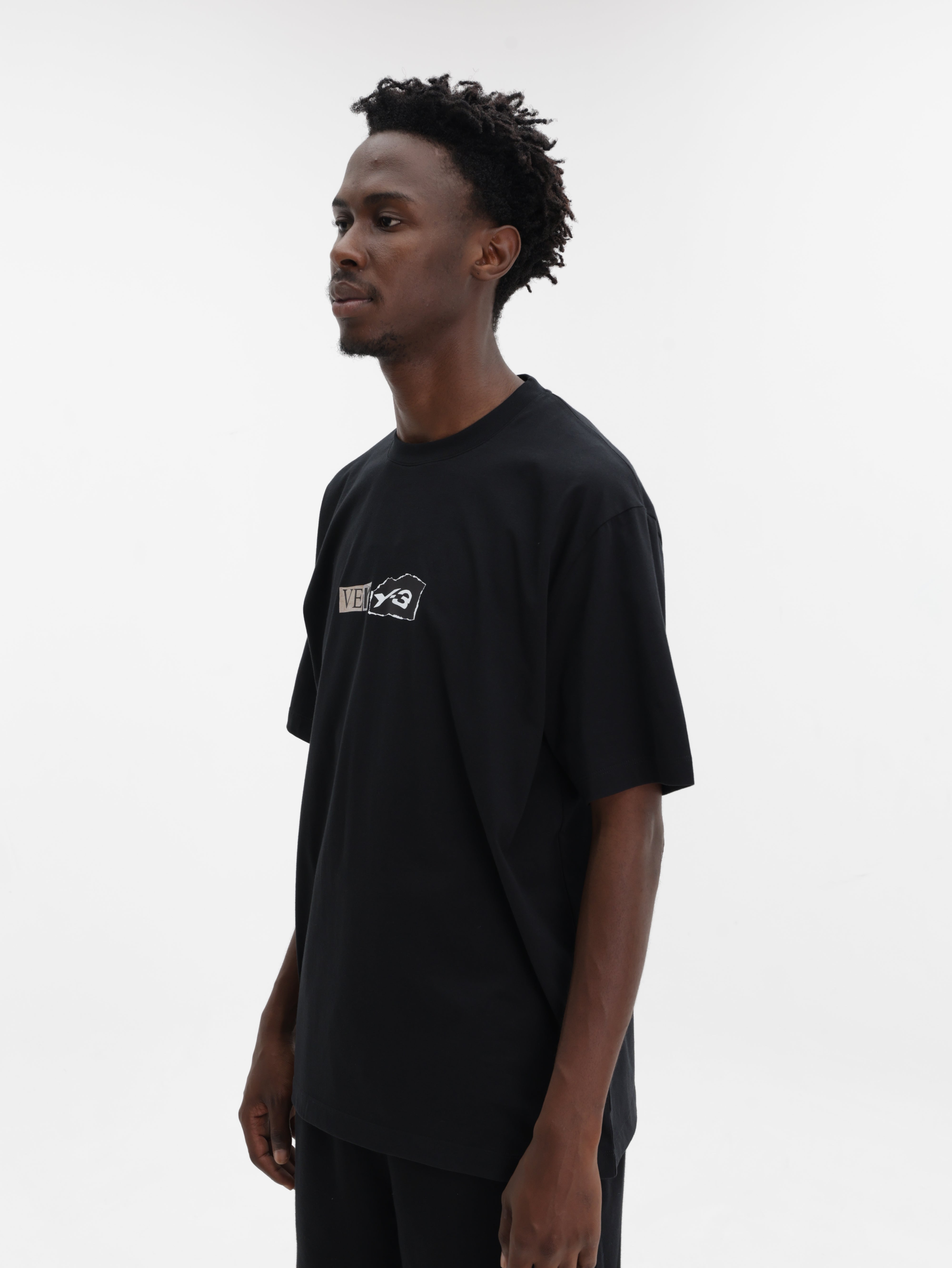 Y-3 T-Shirt Very-3 Ss Black