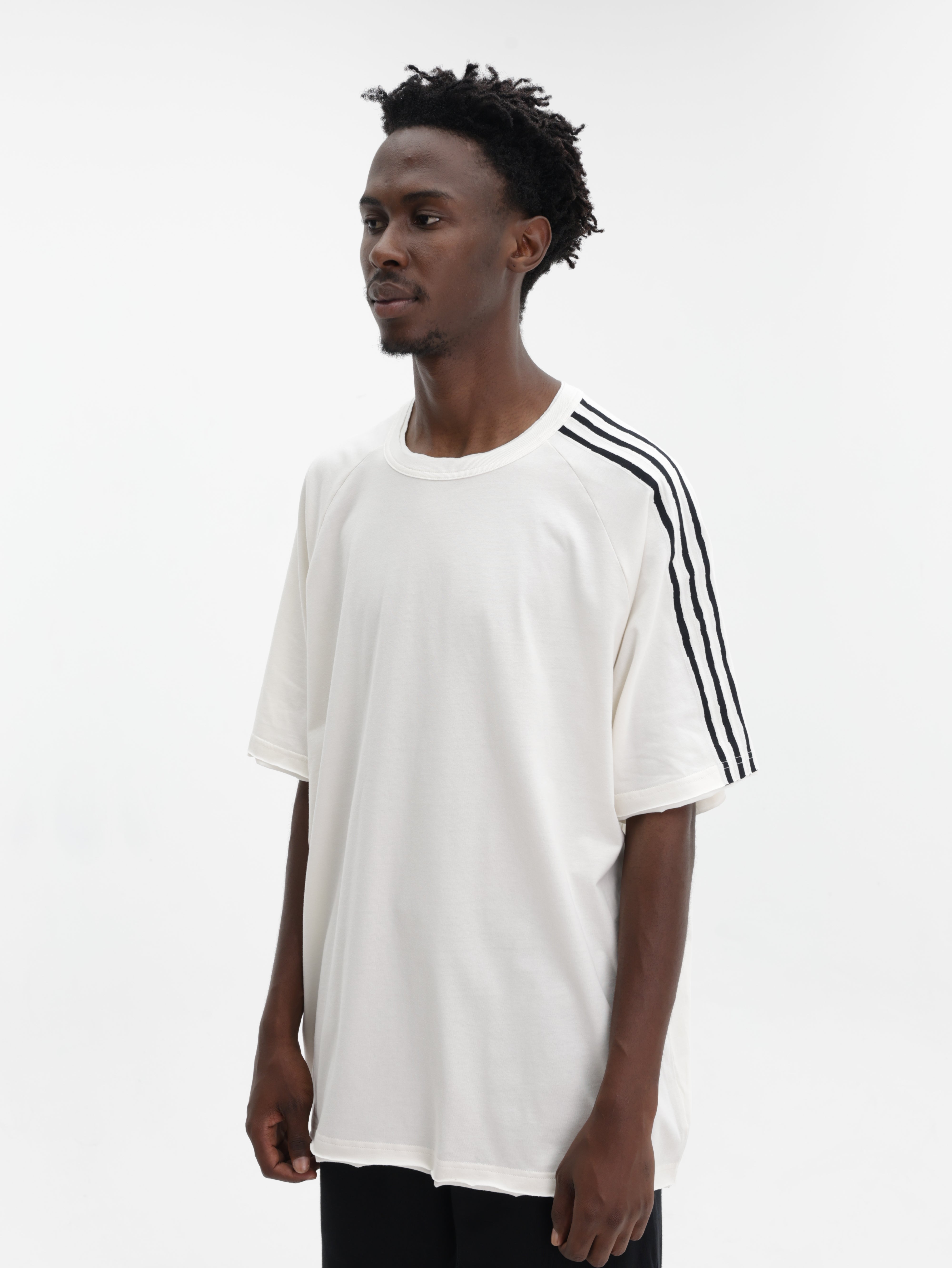 Y-3 T-Shirt Re 3S Ss Cream White