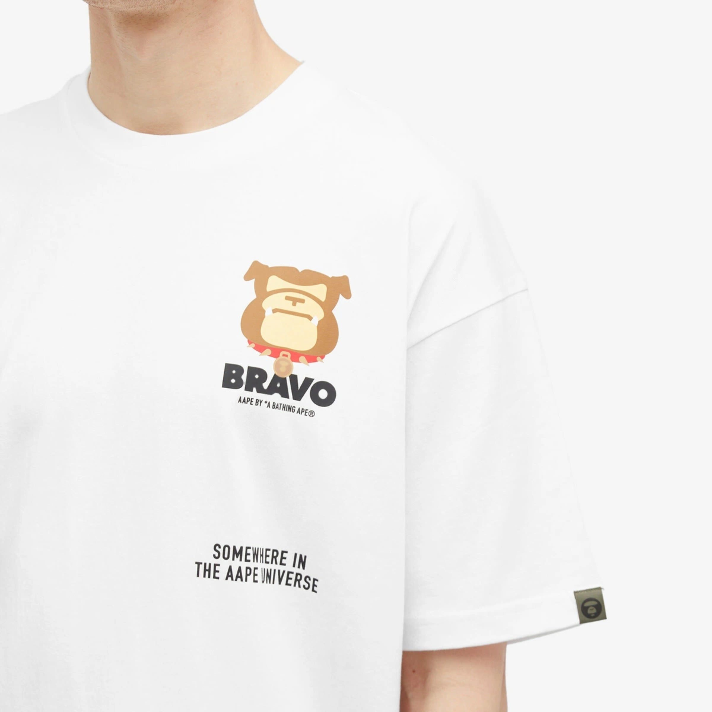 Aape T-Shirt Bravo Ape White