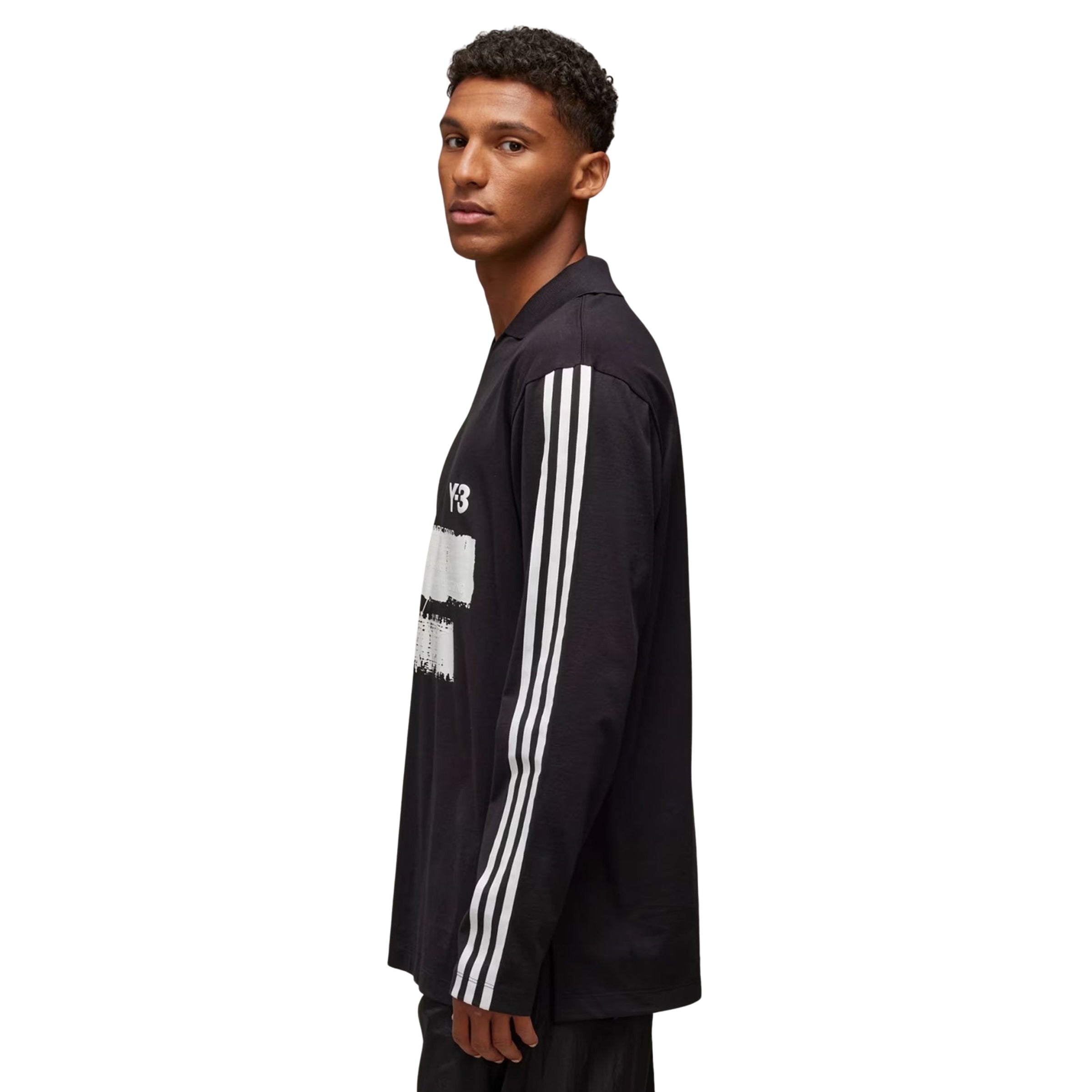 Y-3 Sweater U Gfx Logo Black
