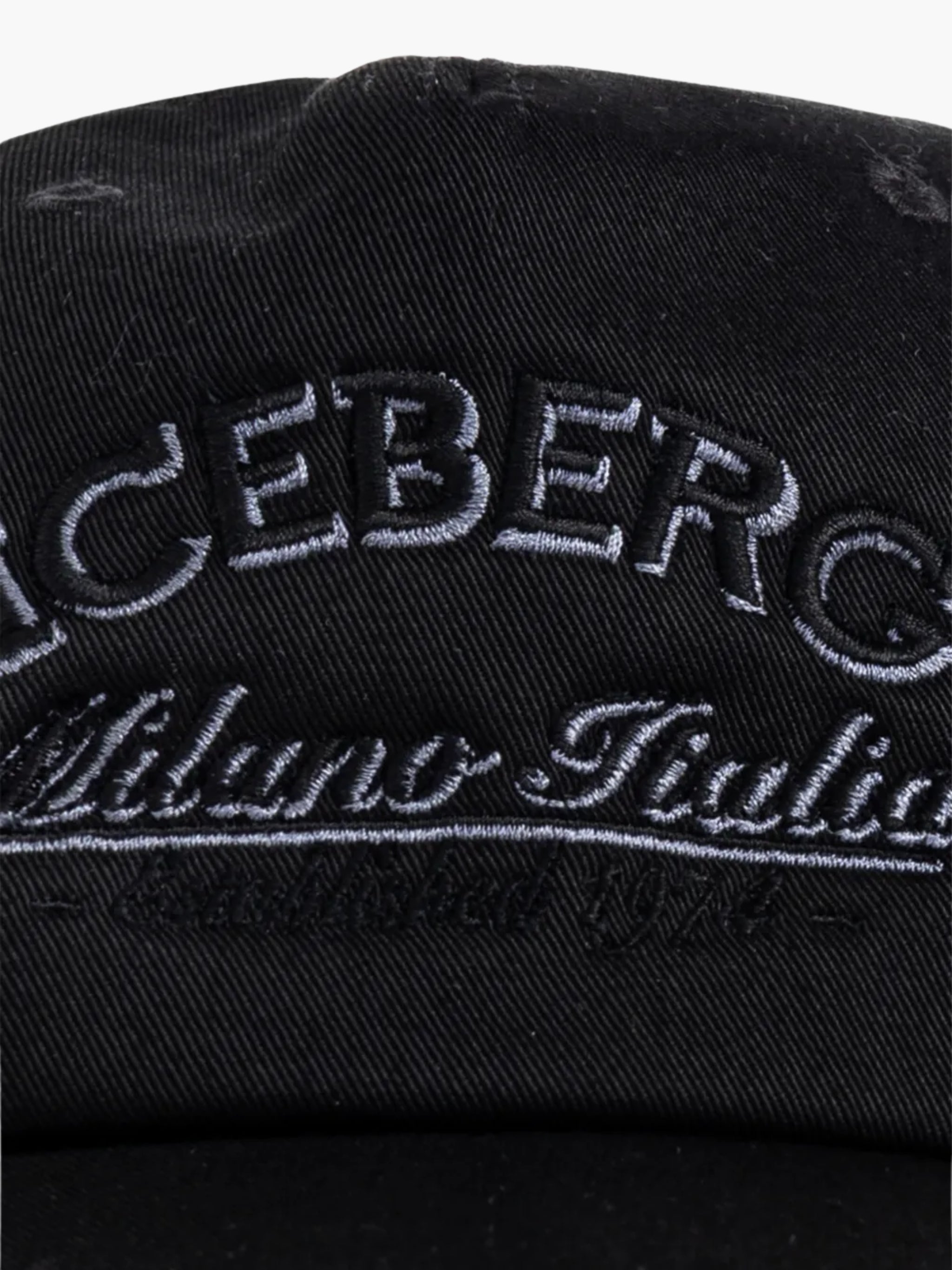 Iceberg Cap Social Club Print Black