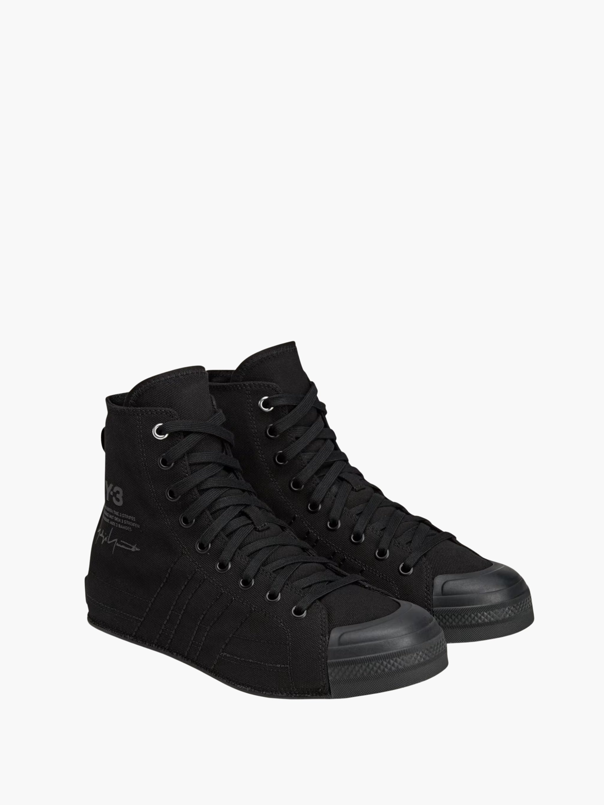 Y-3 Sneakers YS184 Nizza Hi Black