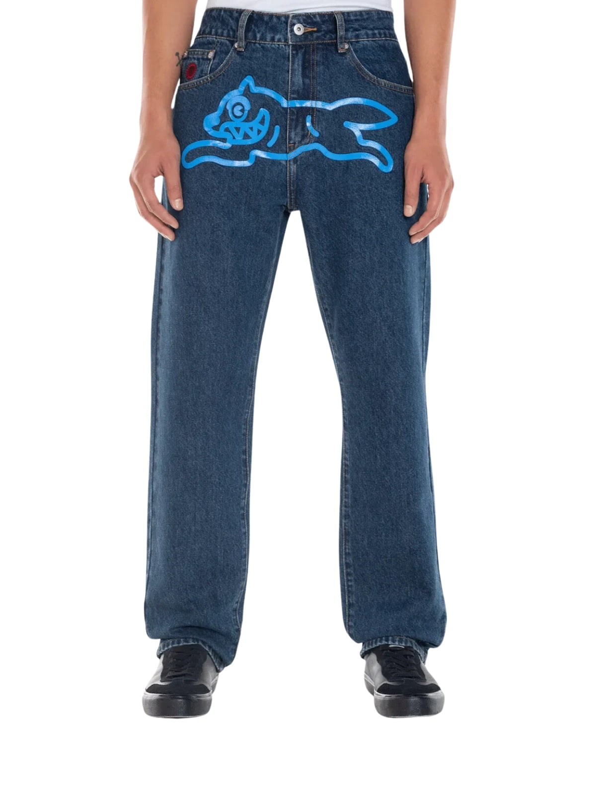 Ice-Cream Jean Running Dog Denim Dark Blue