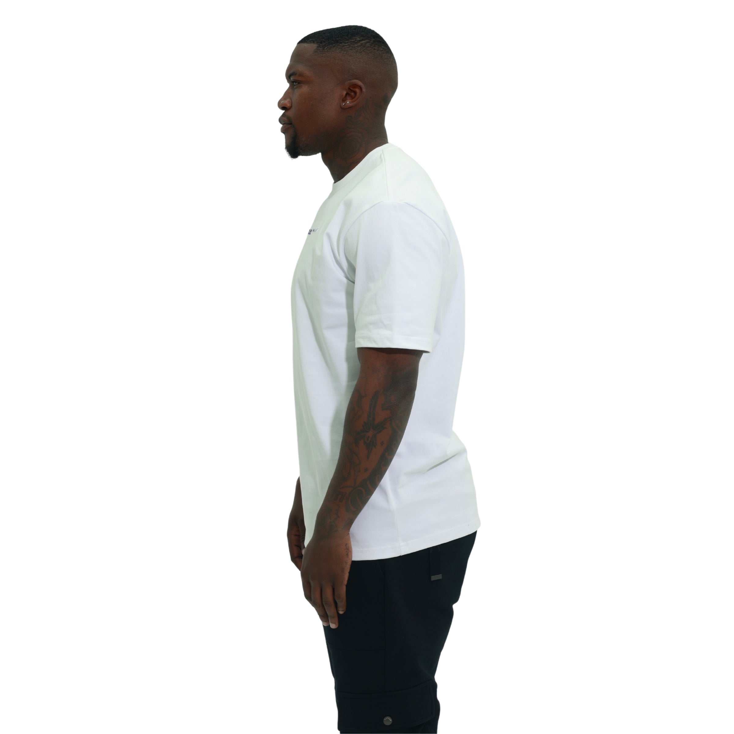 Capone T-Shirt Back Print White