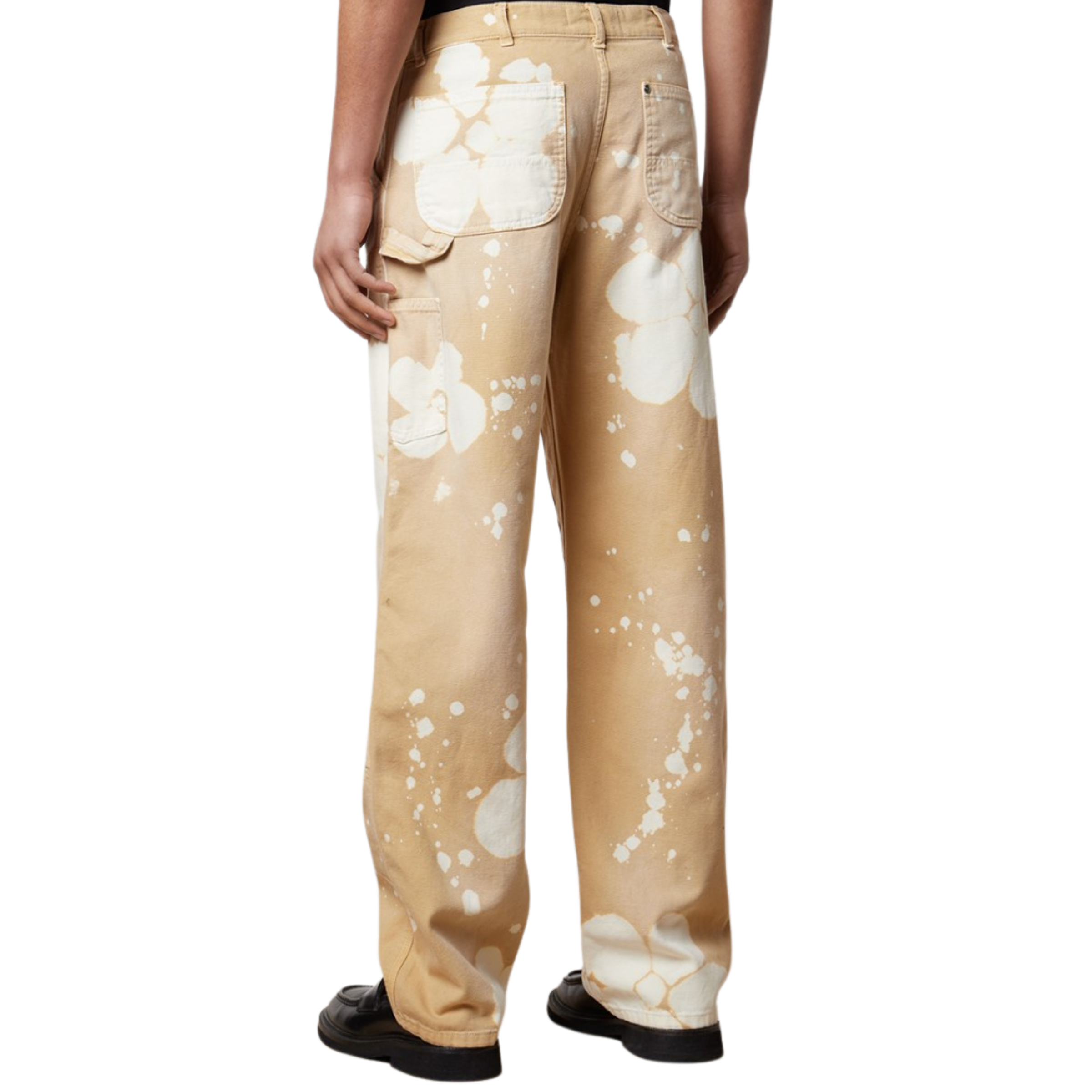 Msgm Pants Ladies Floral Sand