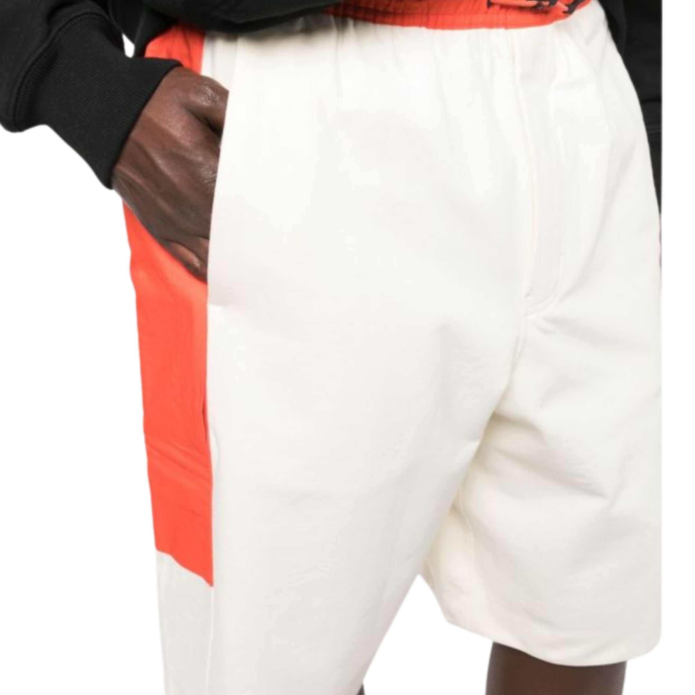 Y-3 Shorts Stretch Logo Orange-Cream