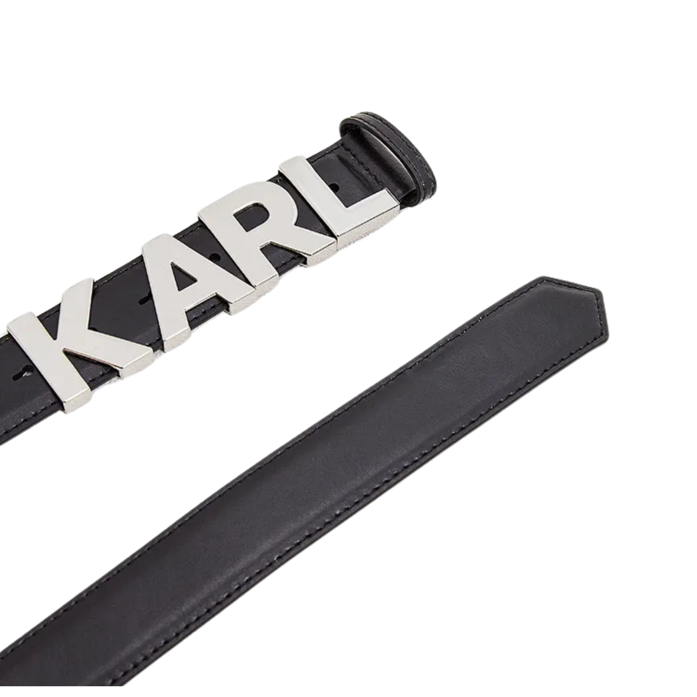 Karl Lagerfeld Belt Logo Black