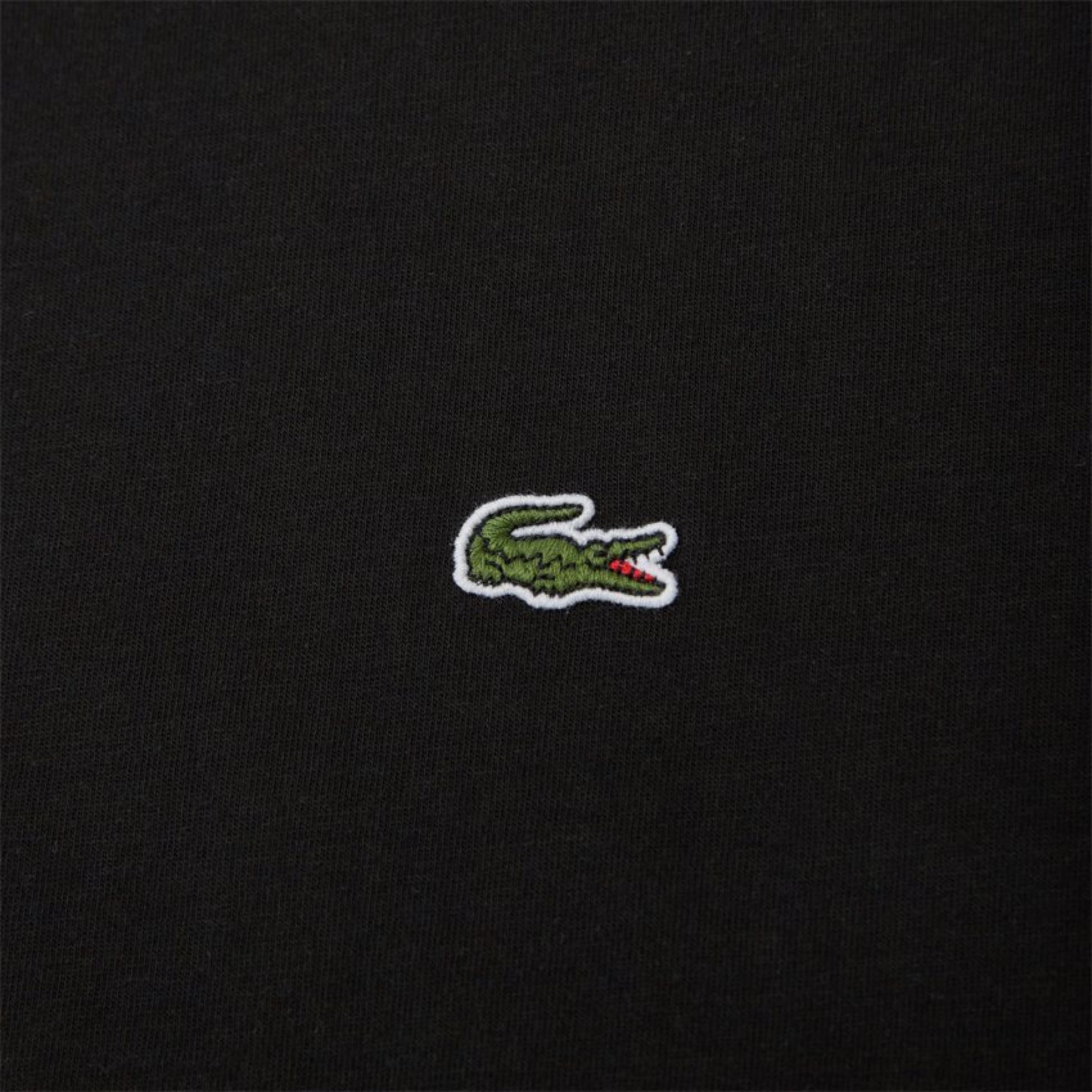 Comme Des Garcons T-Shirt X Lacoste Asymmetrical Black