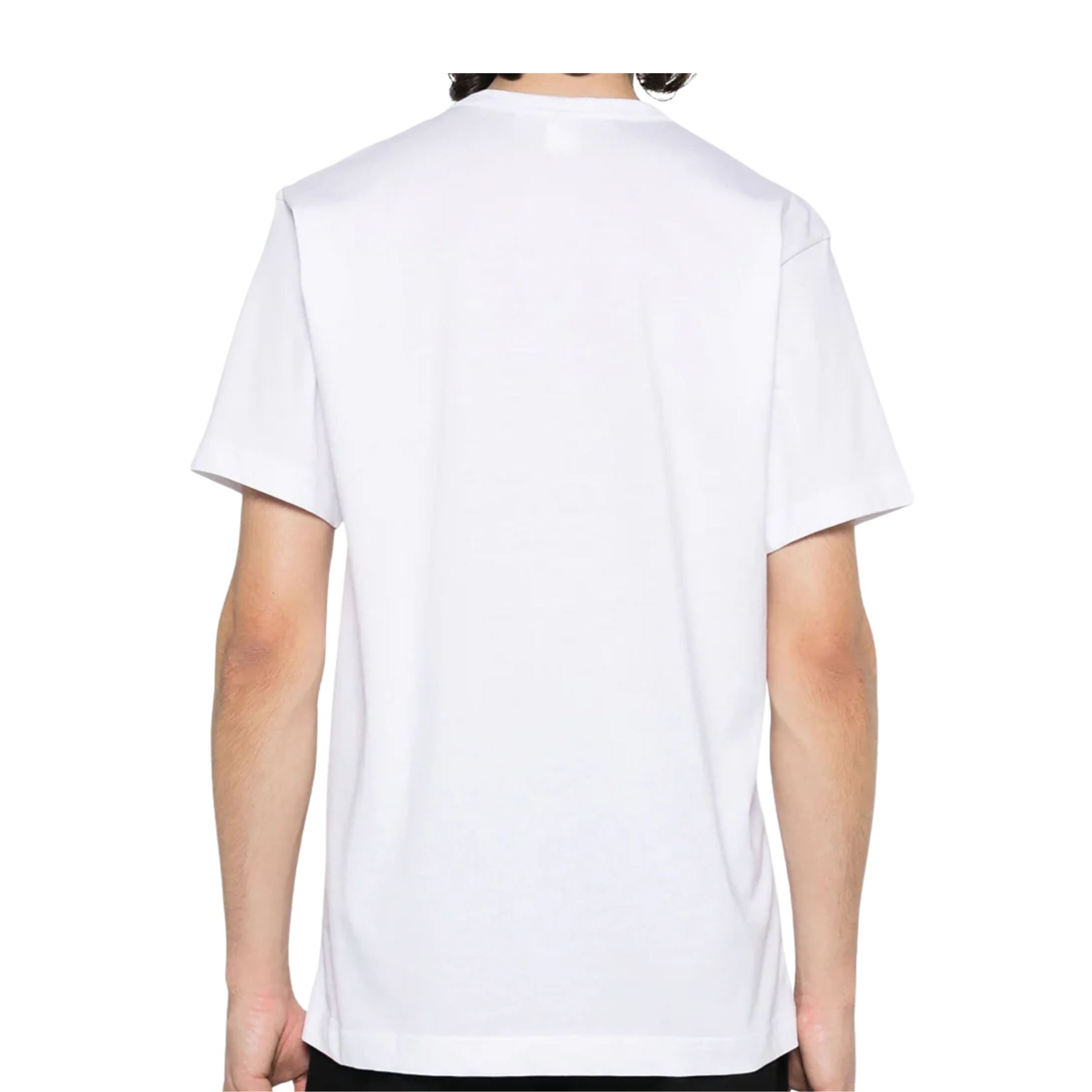 Comme Des Garcons T-Shirt Slogan White