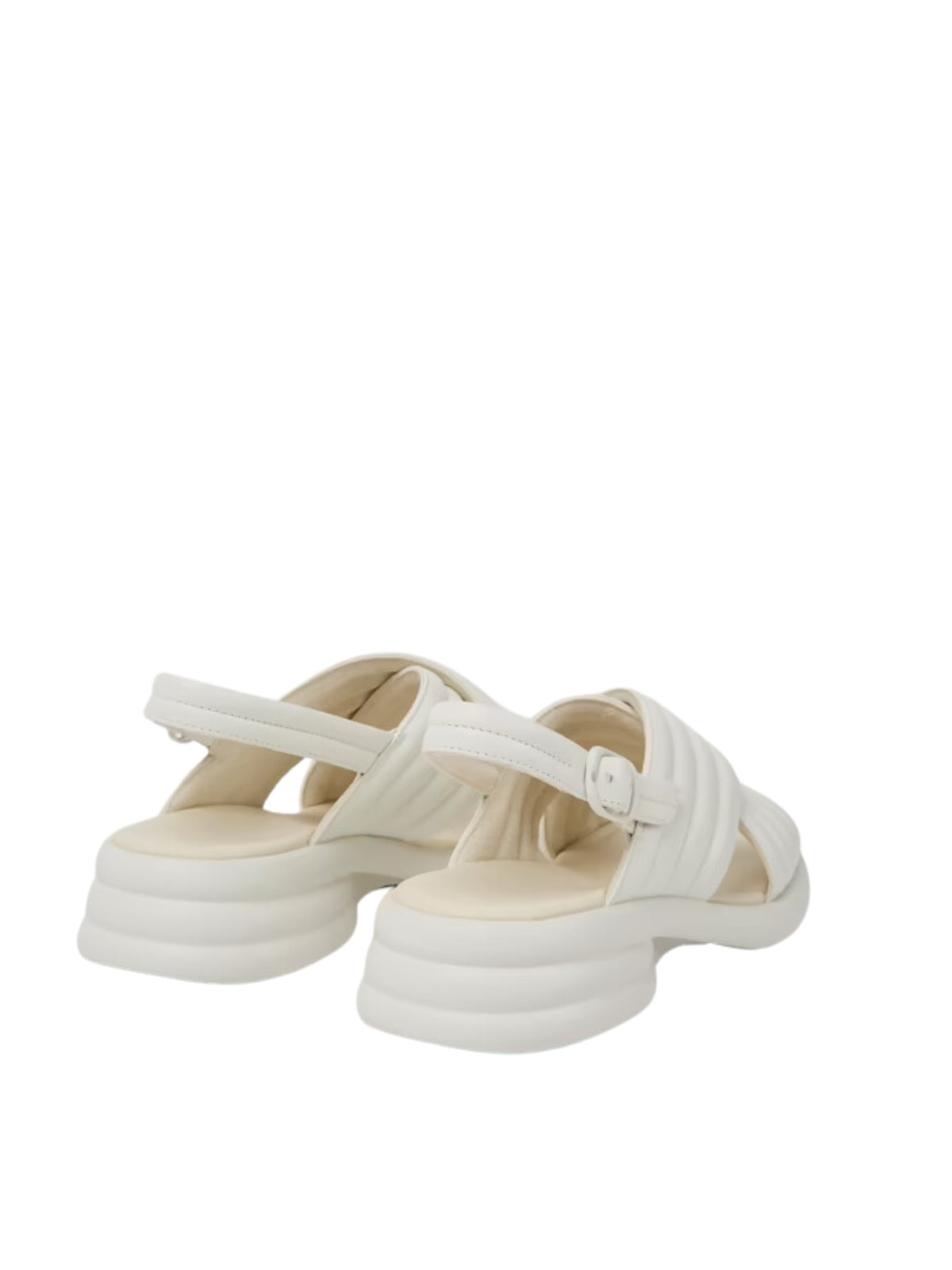 Camper Slides Nami Houston White