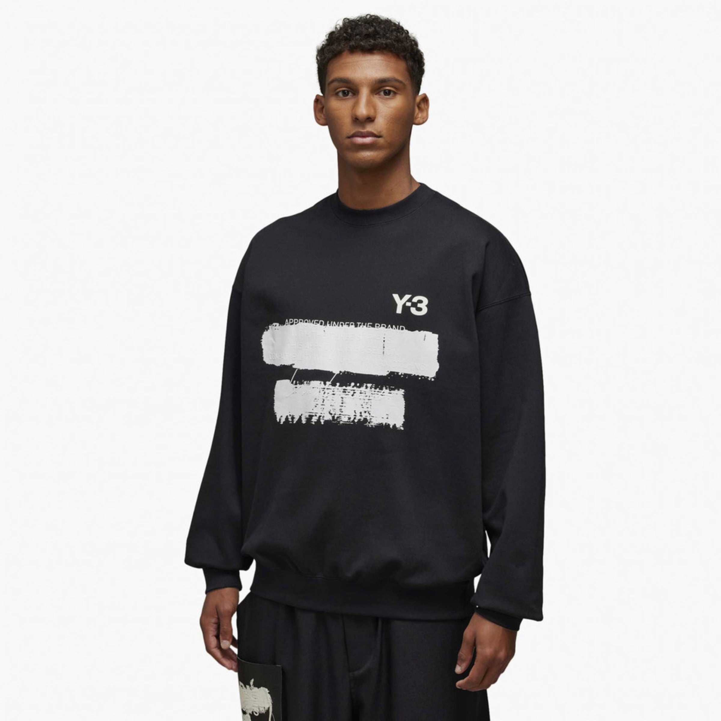 Y-3 Sweater U Gfx Black