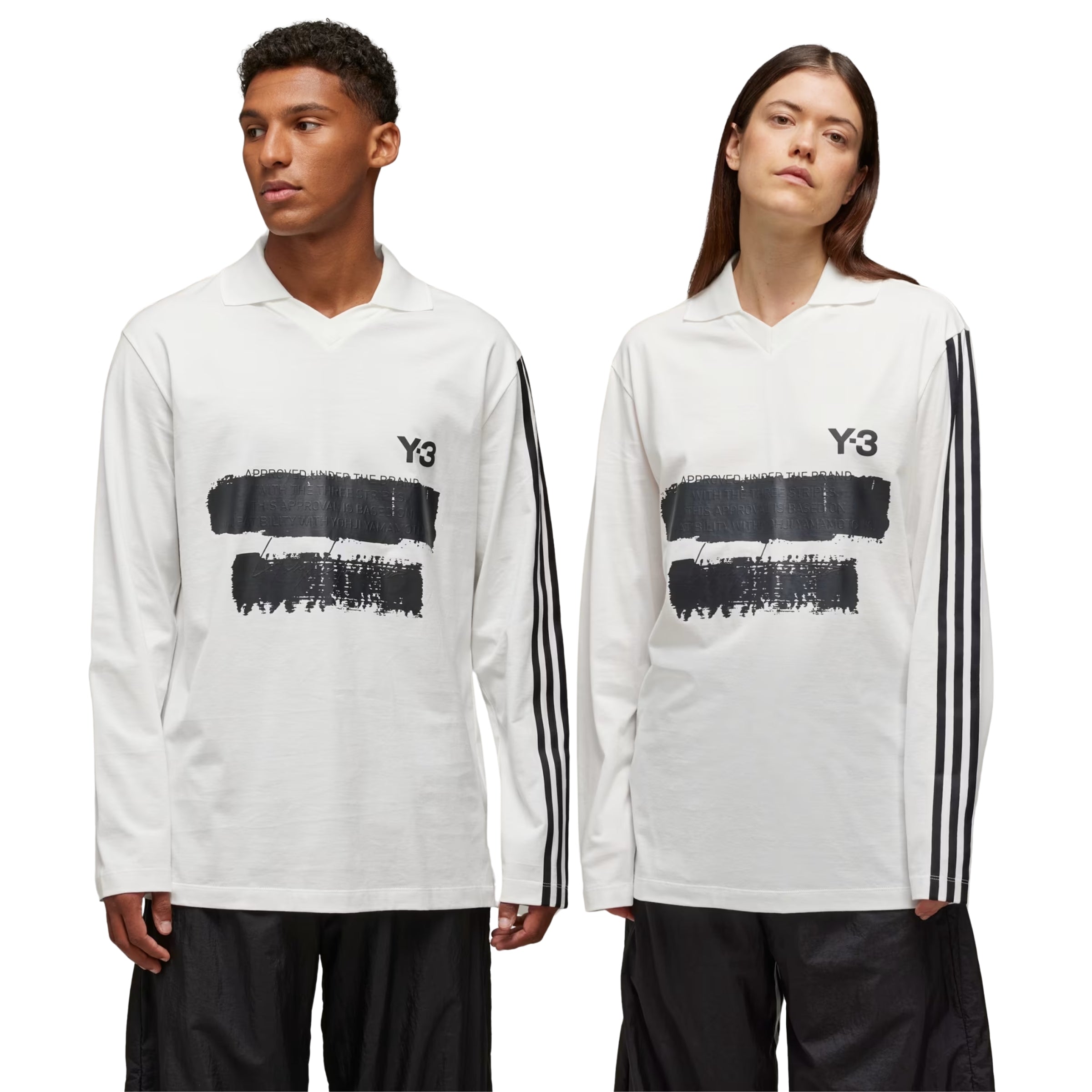Y-3 Sweater U Gfx Logo White
