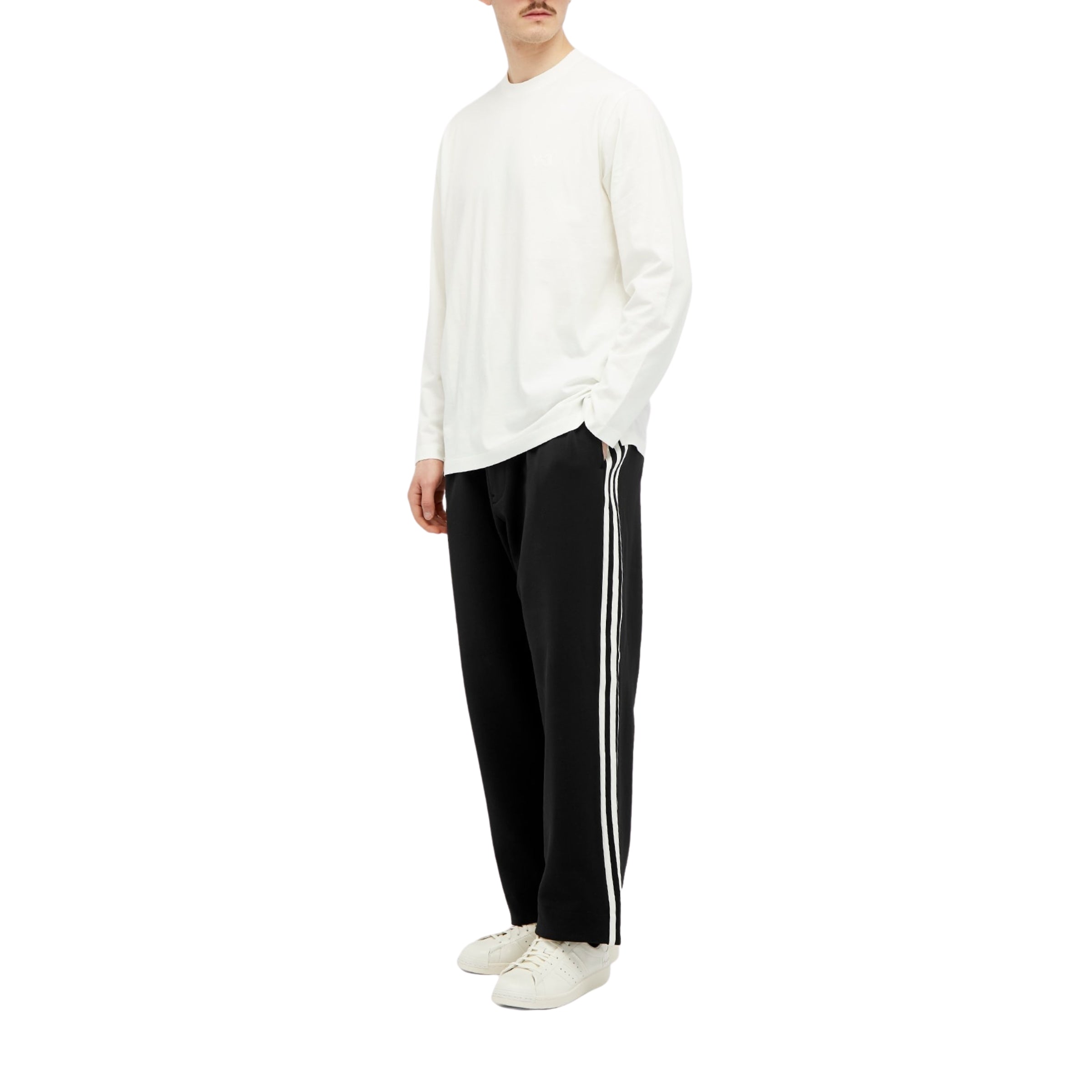 Adidas Track Pants 3 Stripe Black