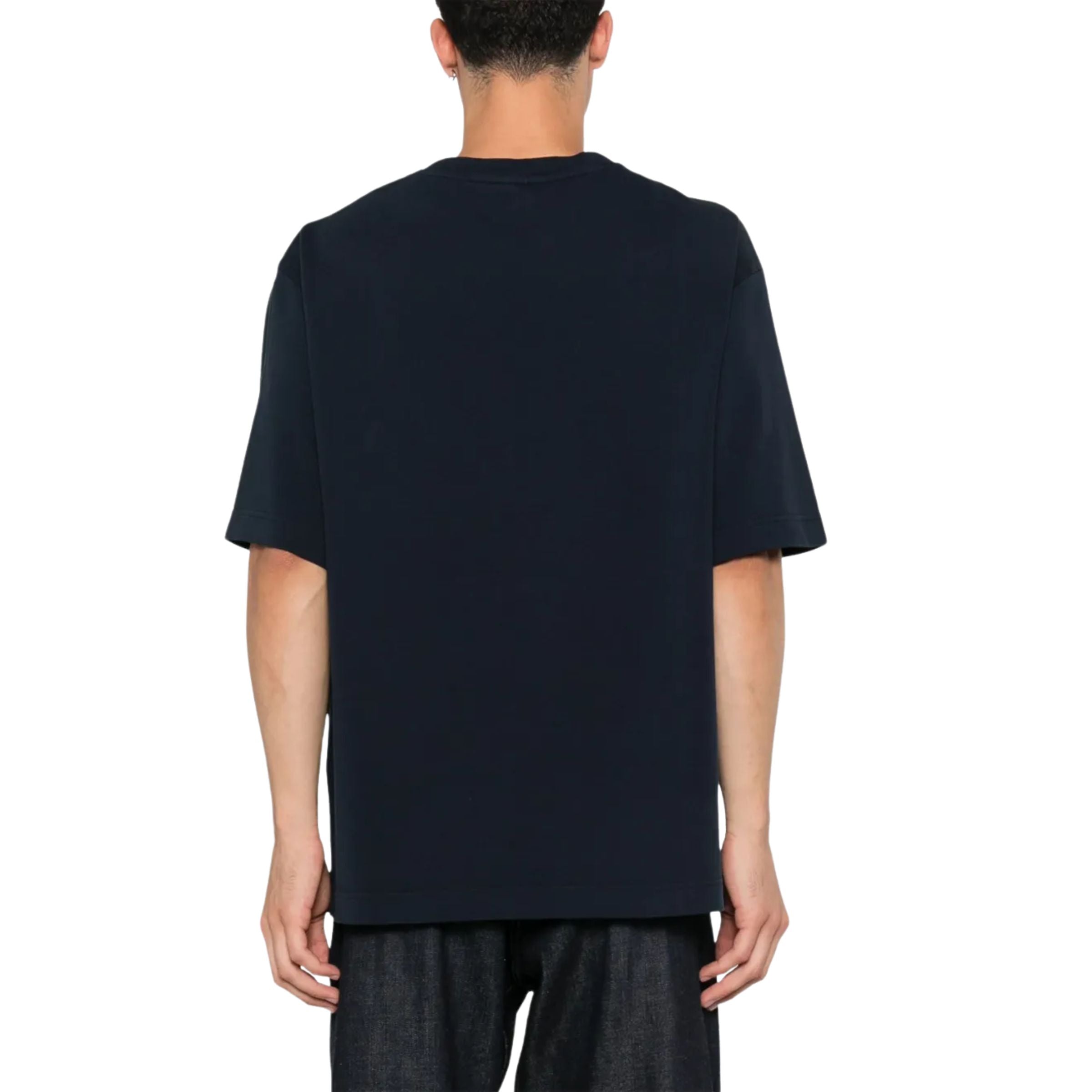 Maison Kitsune T-Shirt Gradient Logo Navy