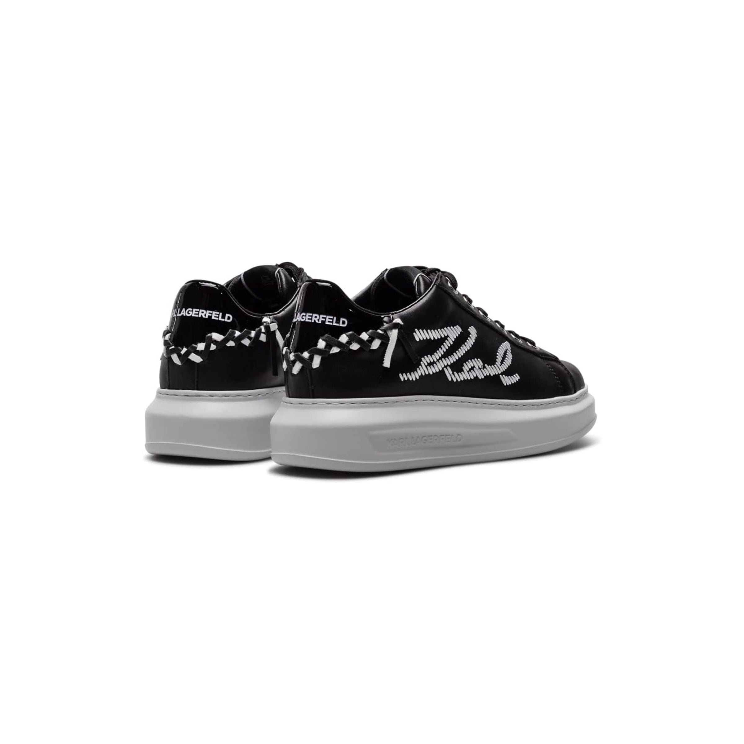 Karl Lagerfeld Ladies Sneaker Kapri Print Black