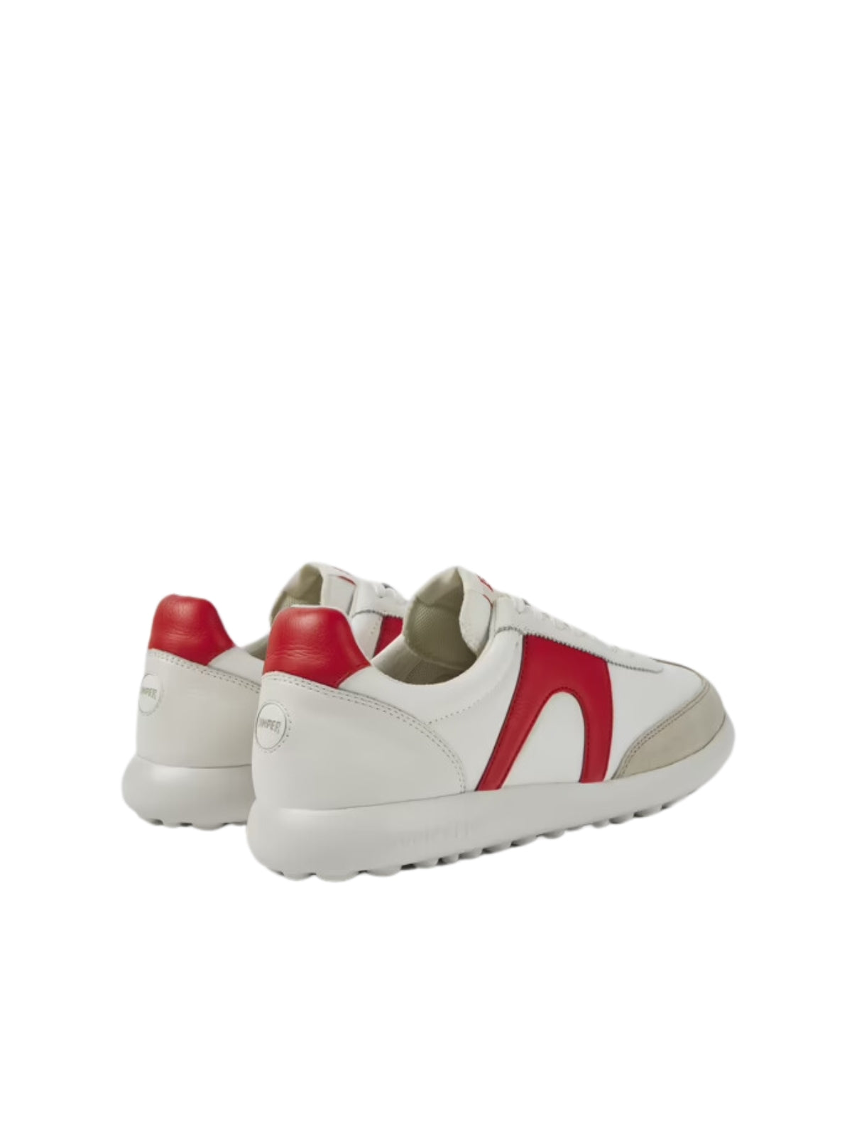 Camper Ladies Sneaker Rug Hely White-Red