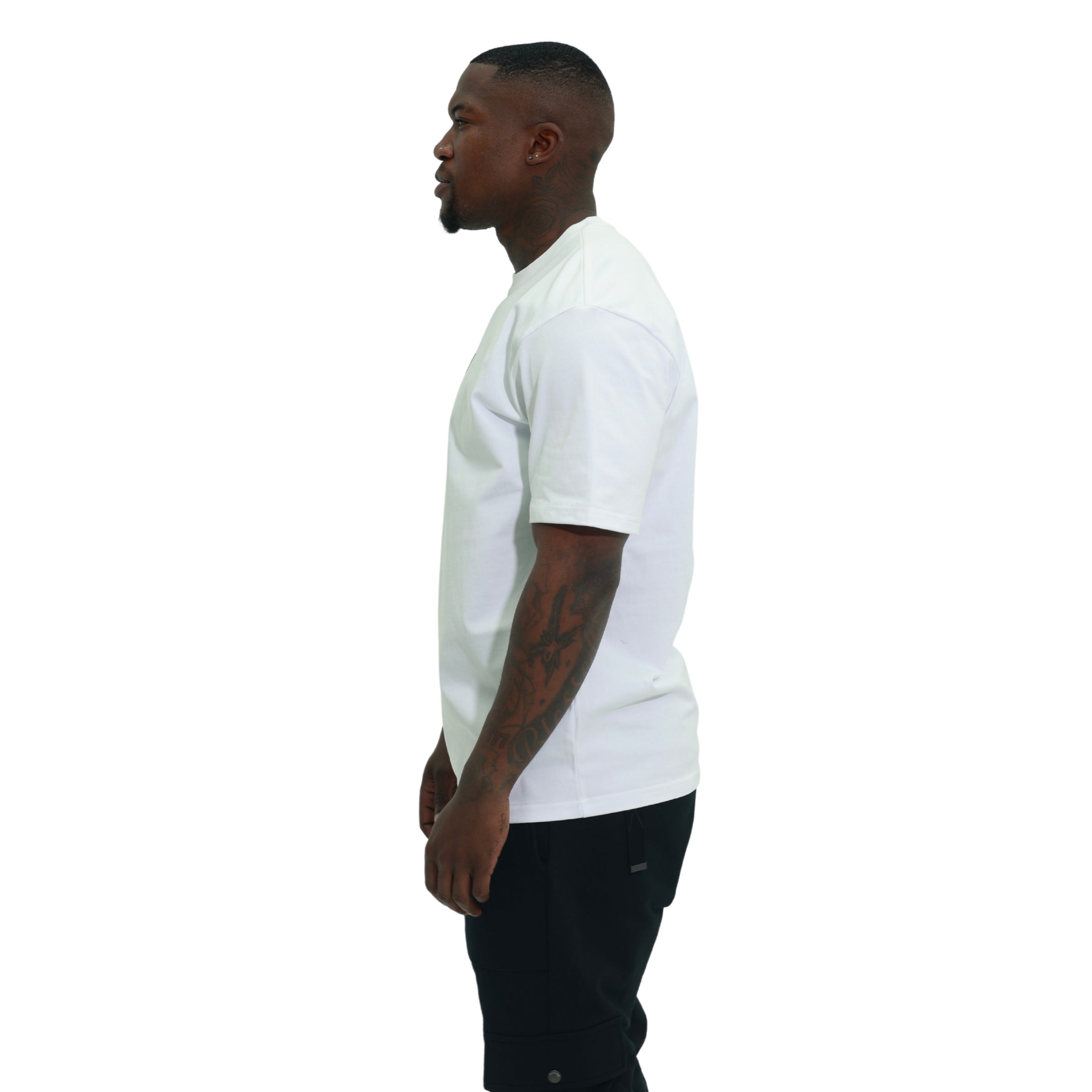 Capone T-Shirt C Logo White