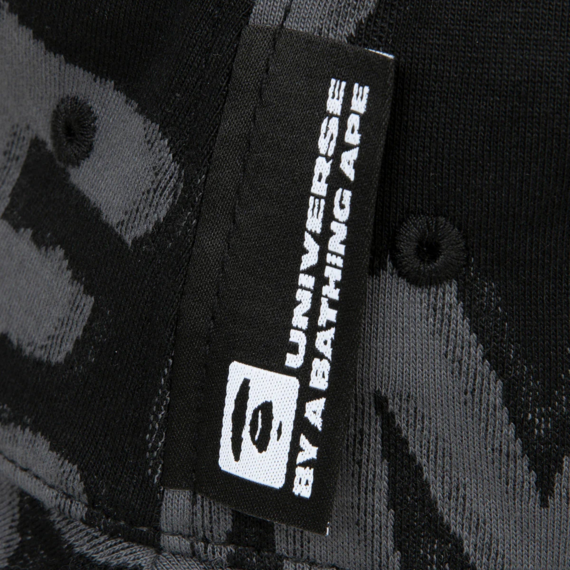 Aape Bucket Hat Camo Logo Black-Grey