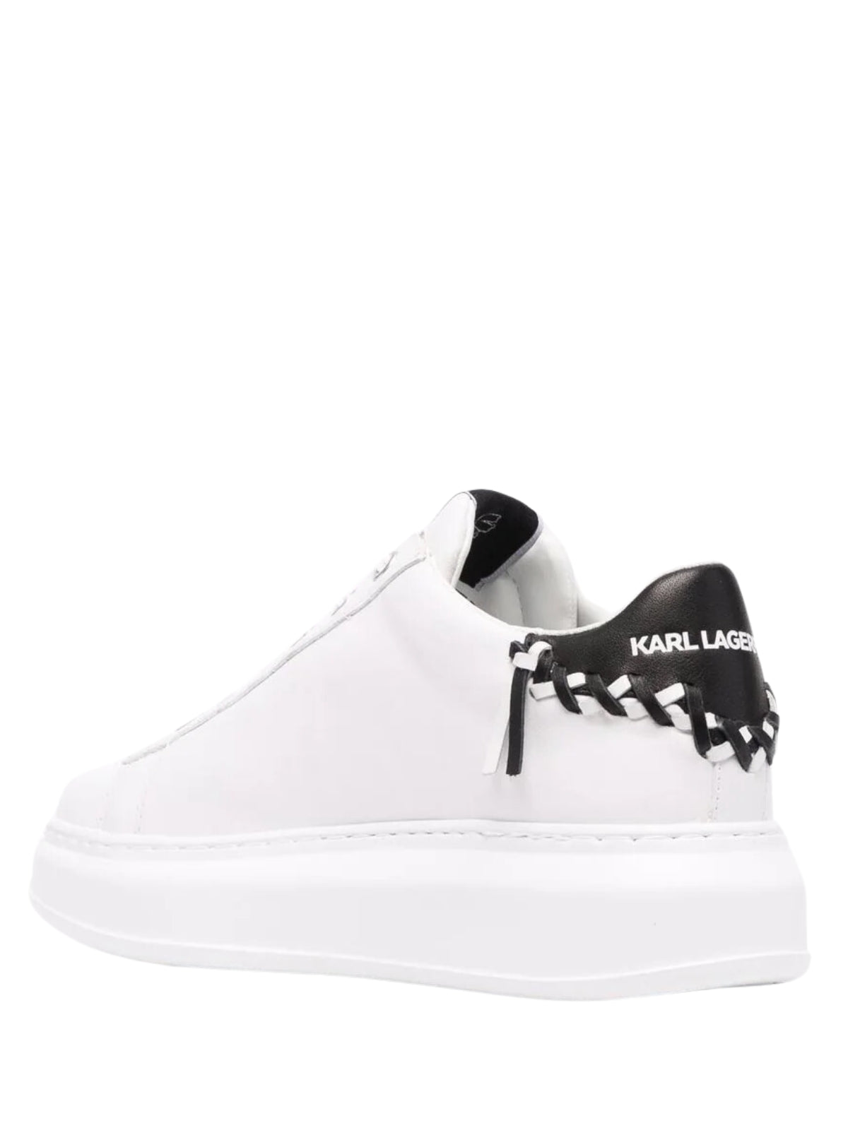 Karl Lagerfeld Ladies Sneaker Kapri Print White