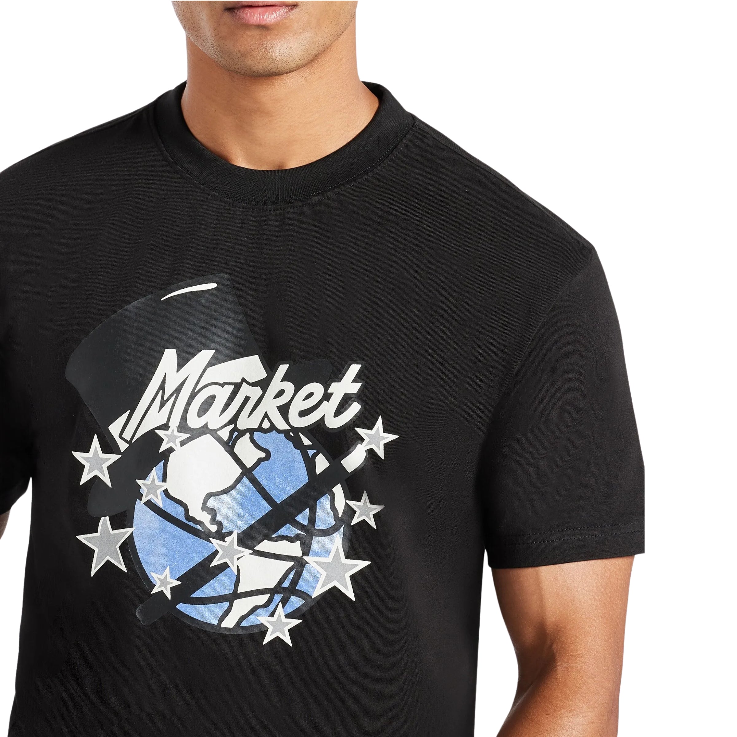 Market T-Shirt Magic Show Black
