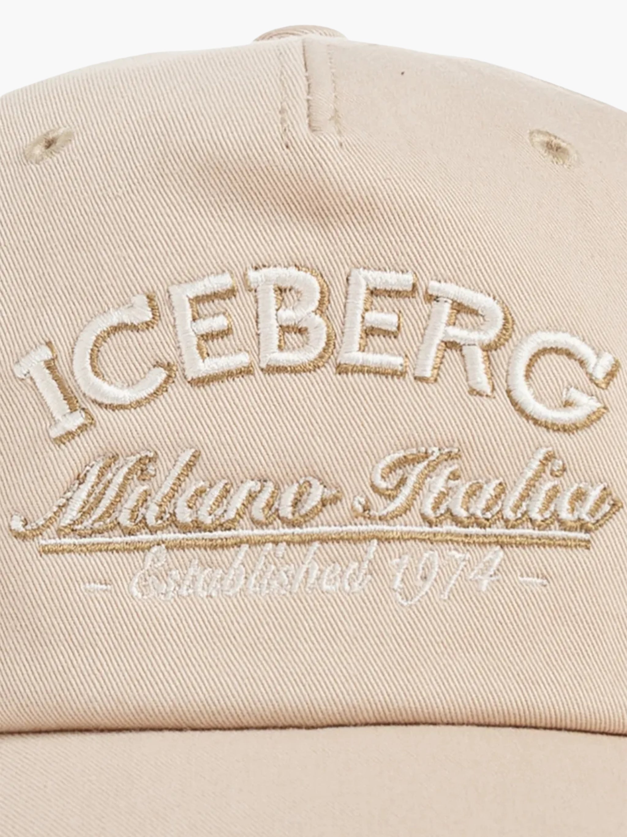 Iceberg Cap Ib Embroided Beige