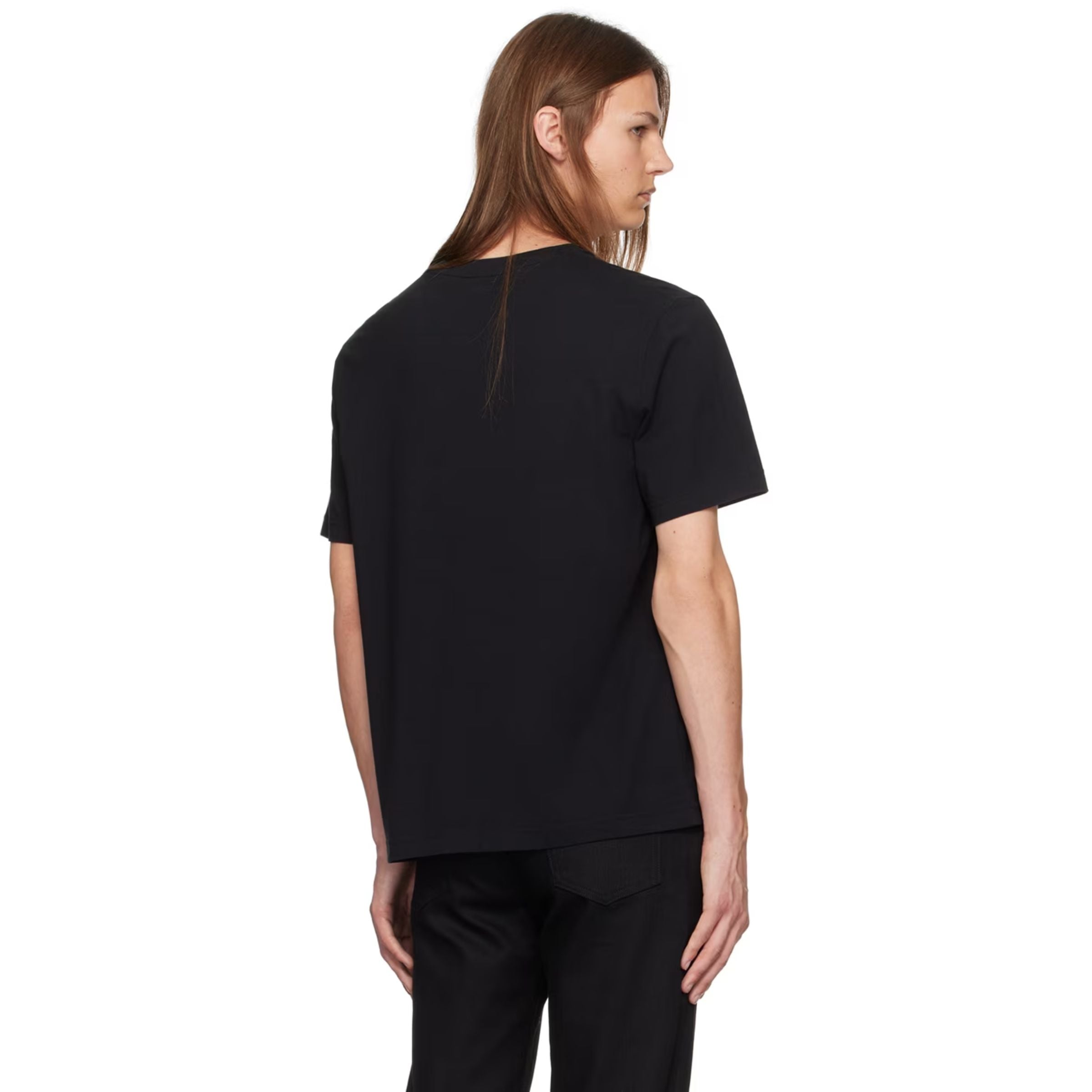 Maison Kitsune T-Shirt Speedy Fox Patch Black