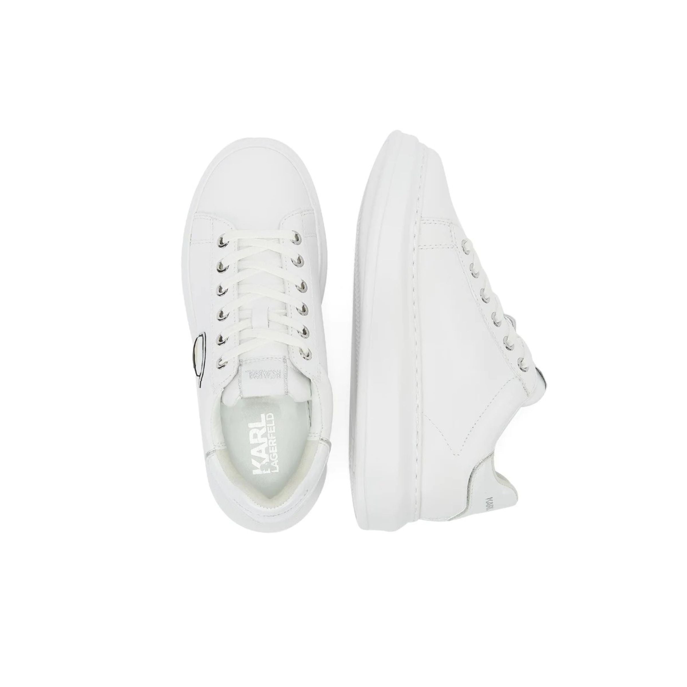 Karl Sneaker Ladies Sneaker Kapri Karl White