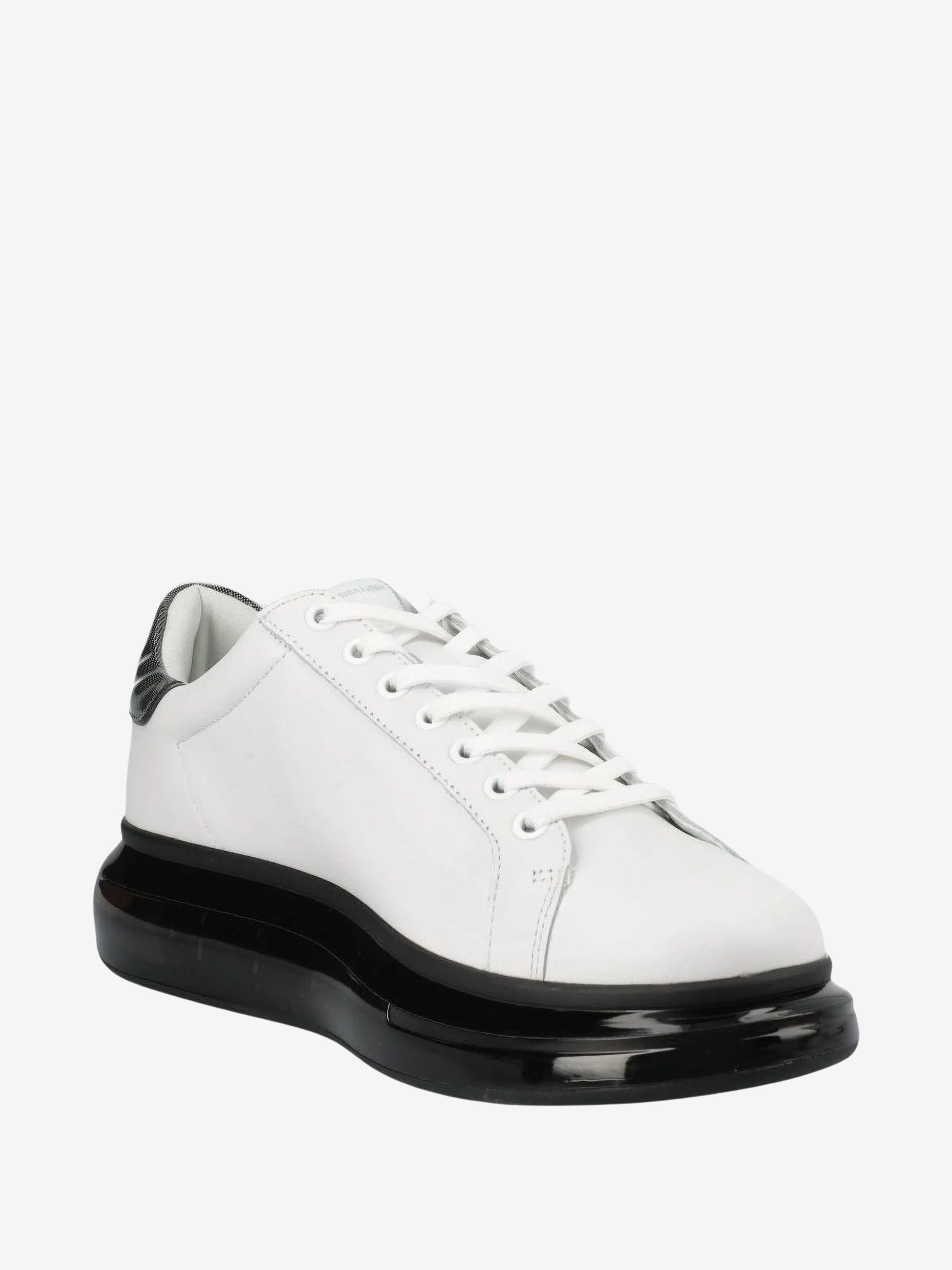 Karl Lagerfeld Sneaker Kl583 Kapri Kushion Lo Lace Lthr White-Black
