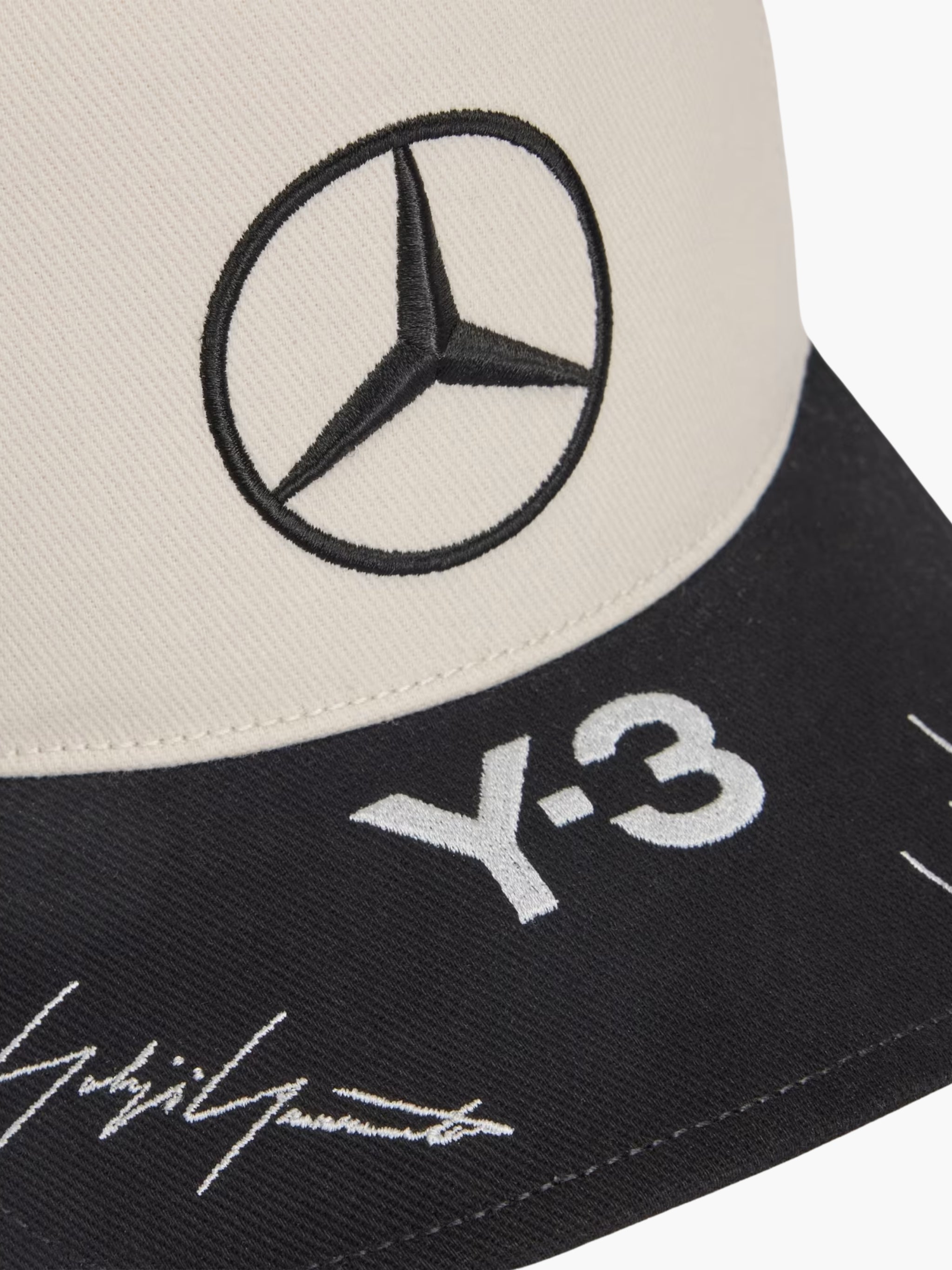 Y-3 Cap Merc Race Talc White Multi