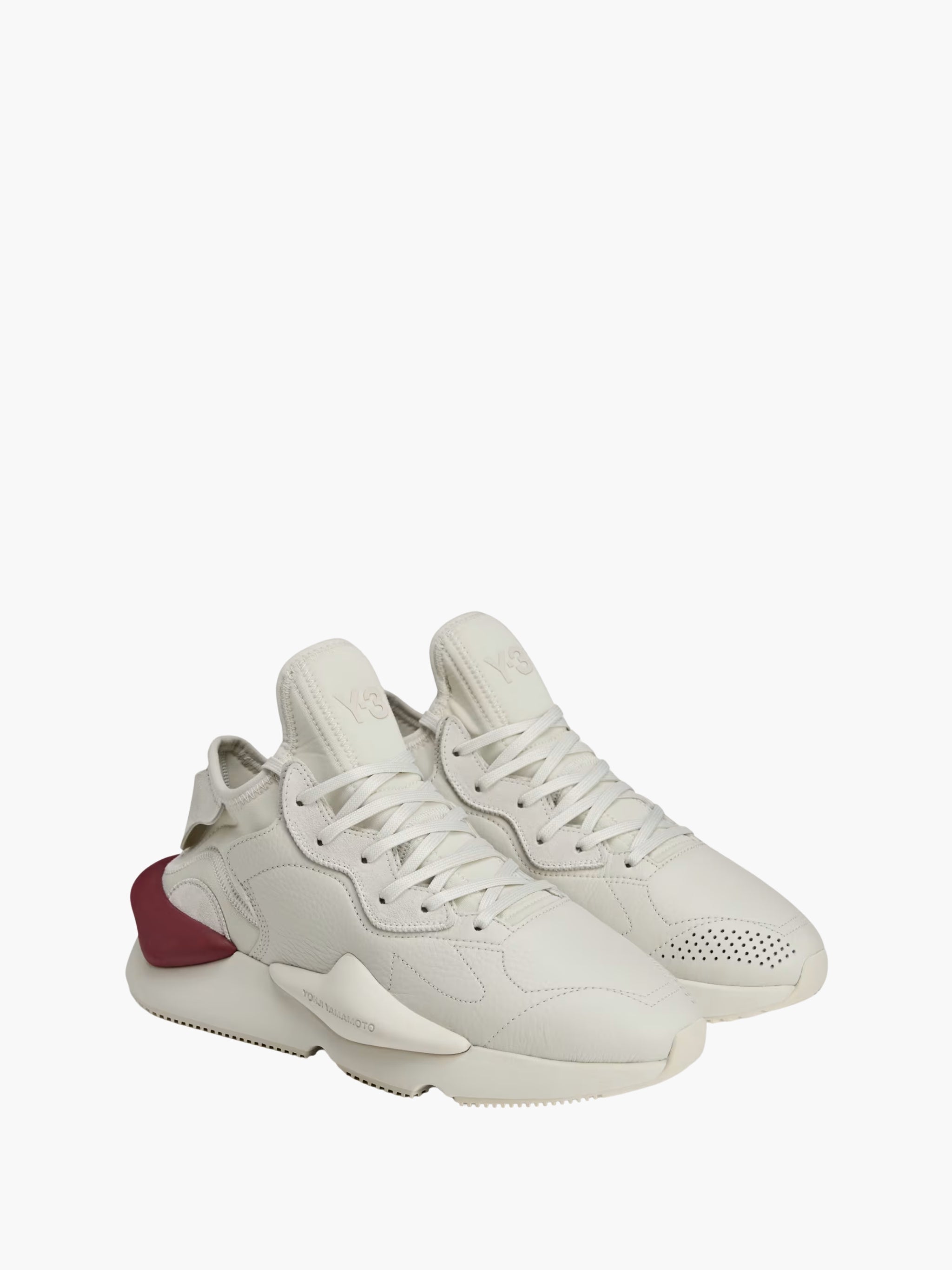 Y-3 Sneakers YS182 Kaiwa Grey-Burgundy
