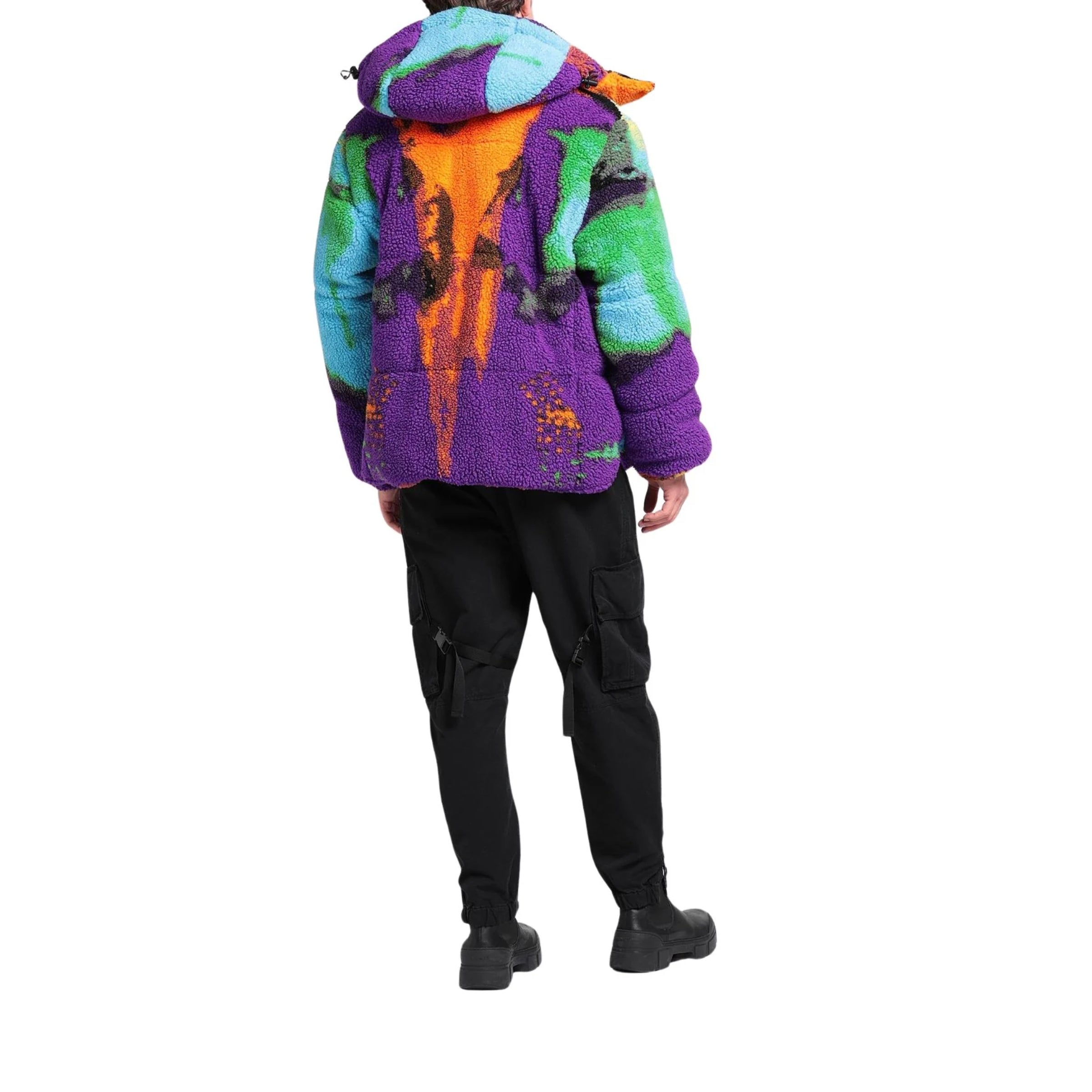 Msgm Jacket Earth Blue