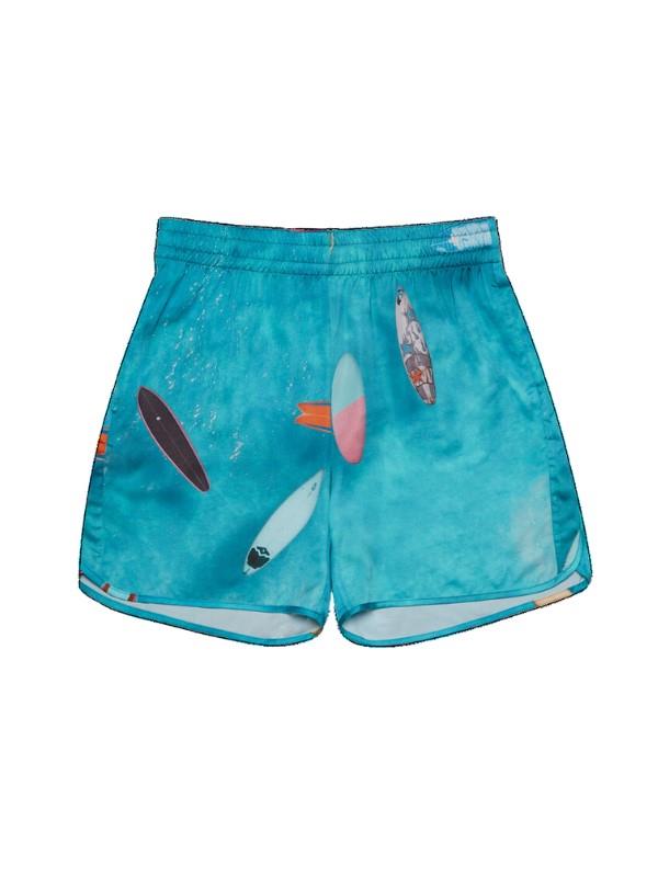 Blue Sky Inn Short Paddle Fest Logo Blue