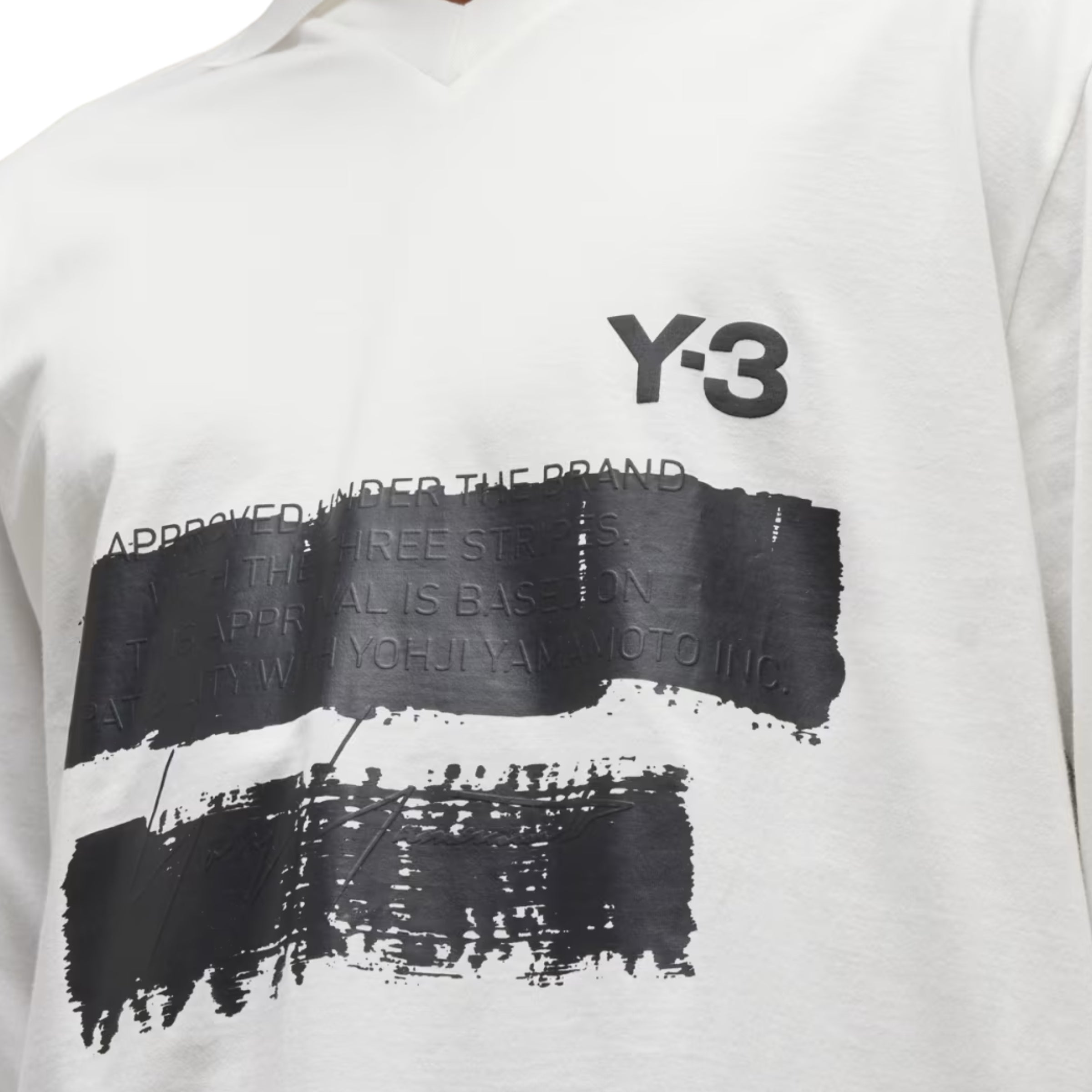Y-3 Sweater U Gfx Logo White