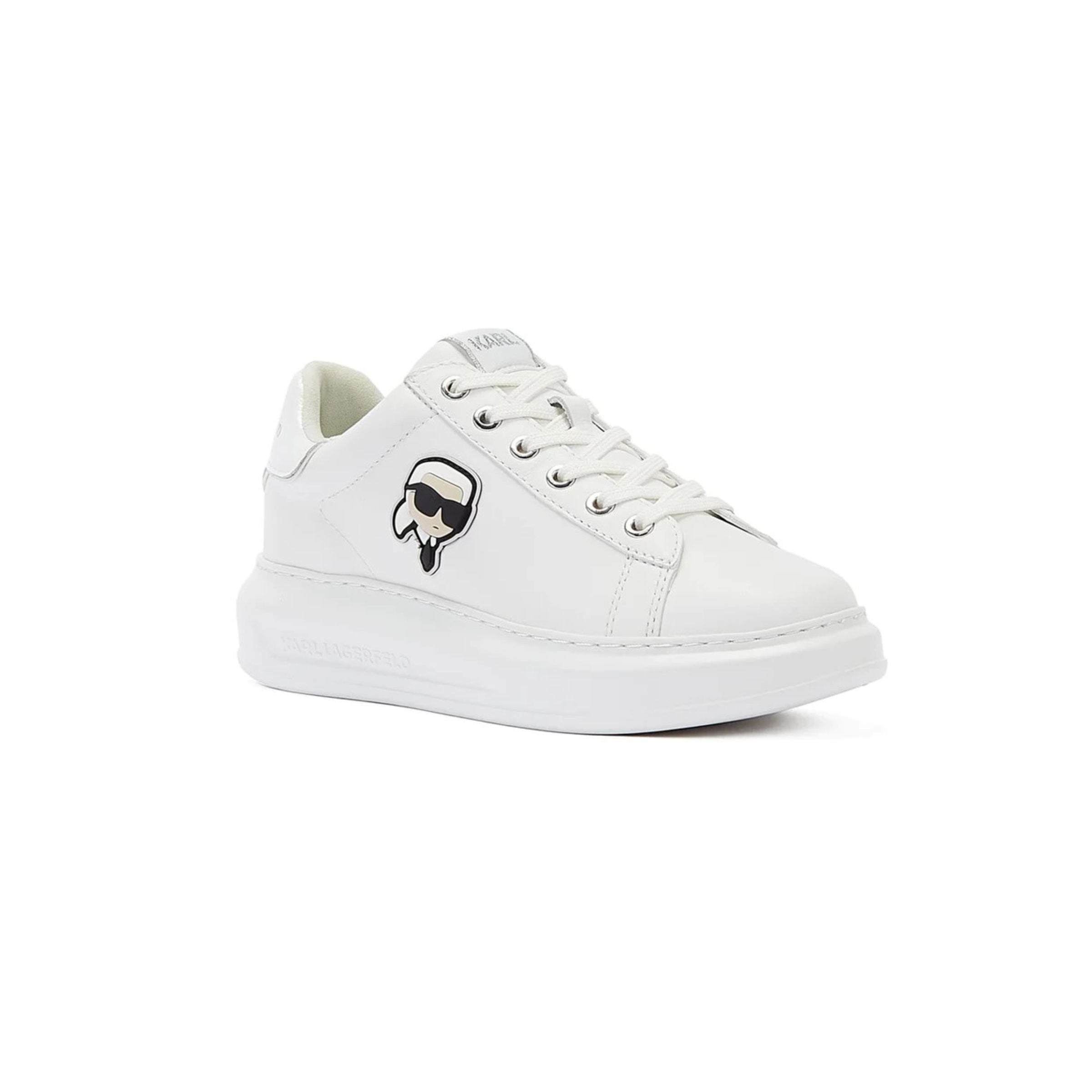 Karl Sneaker Ladies Sneaker Kapri Karl White