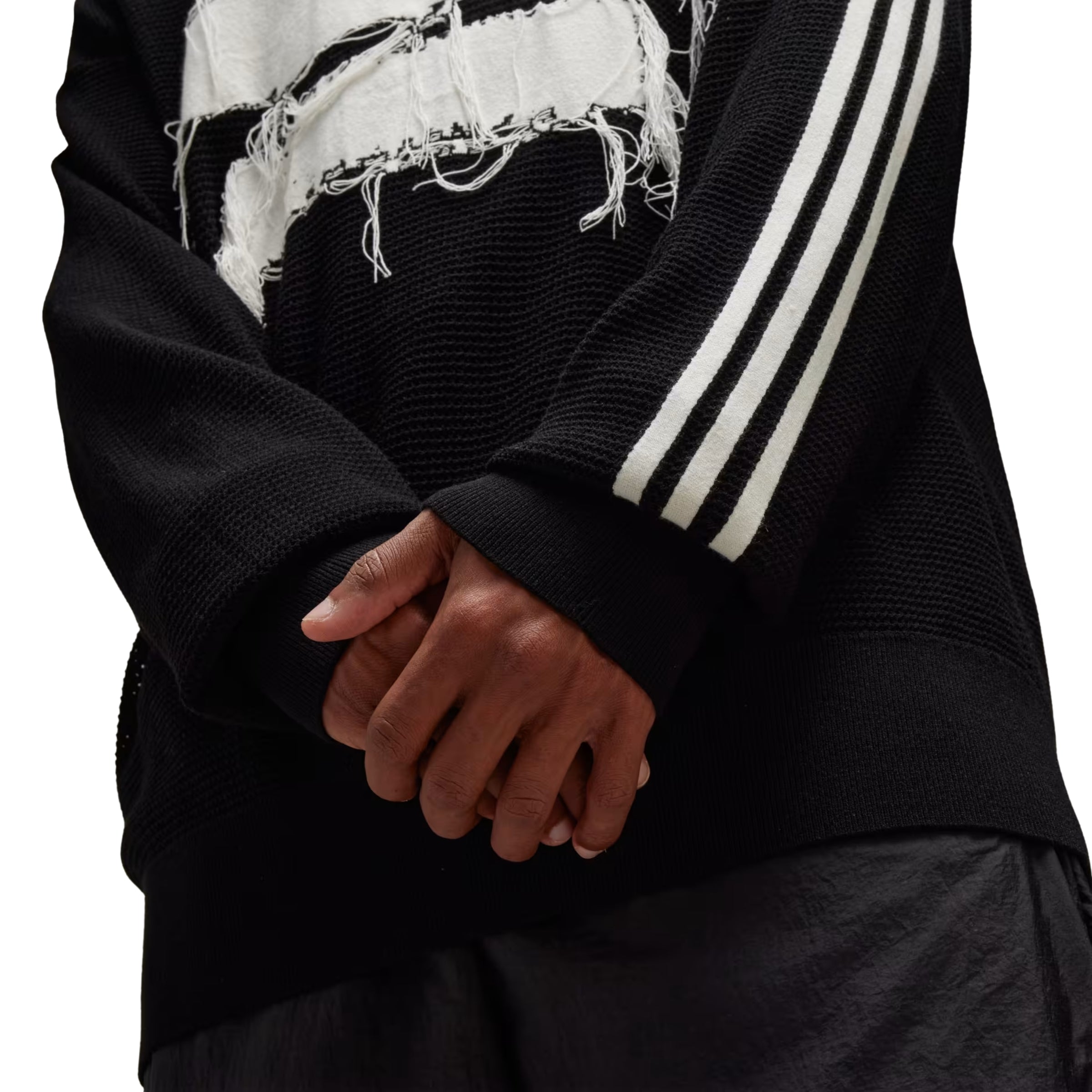 Y-3 Sweater U Gfx Knit Black