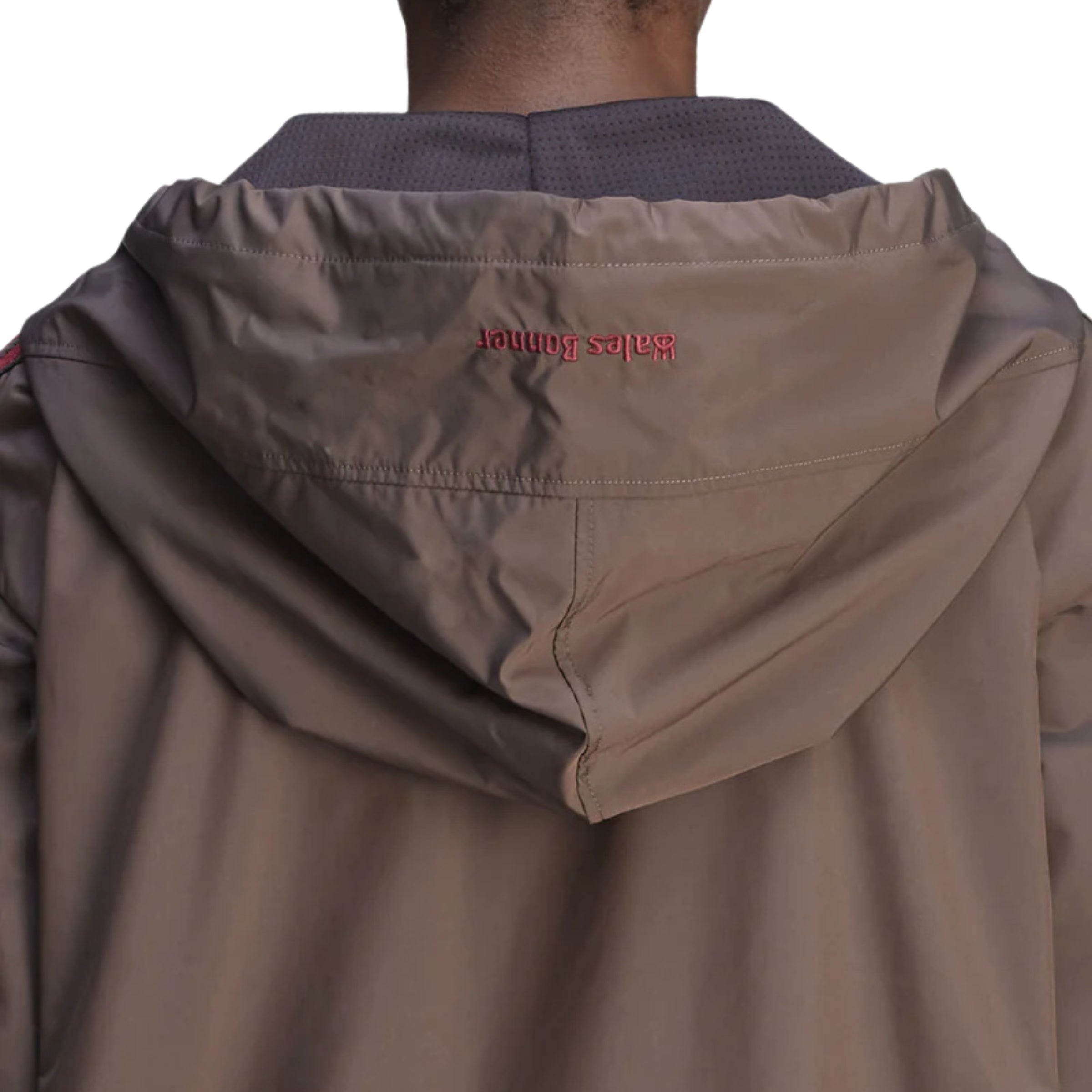 Adidas Jacket Nylon Anorak Brown