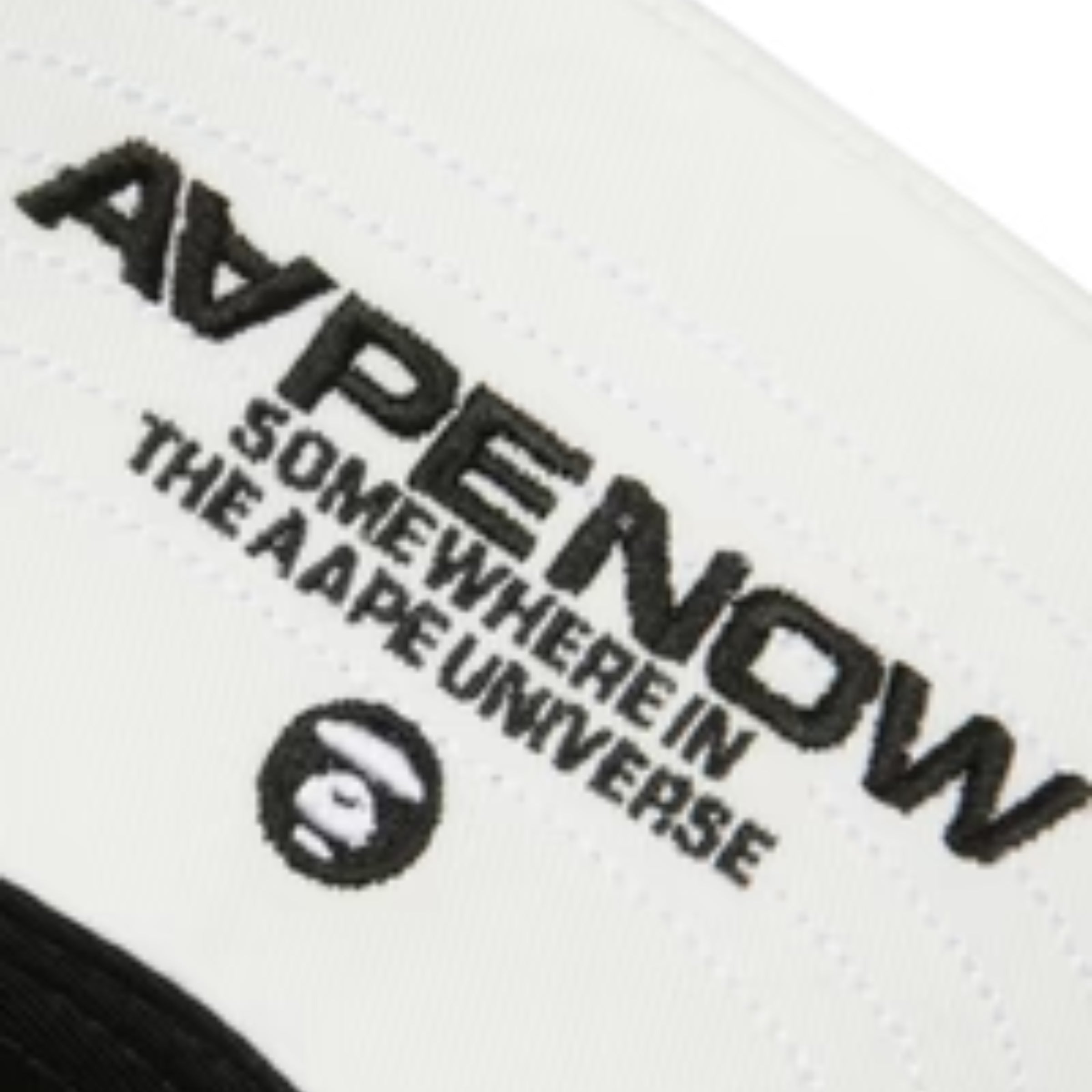 Aape Cap Logo White