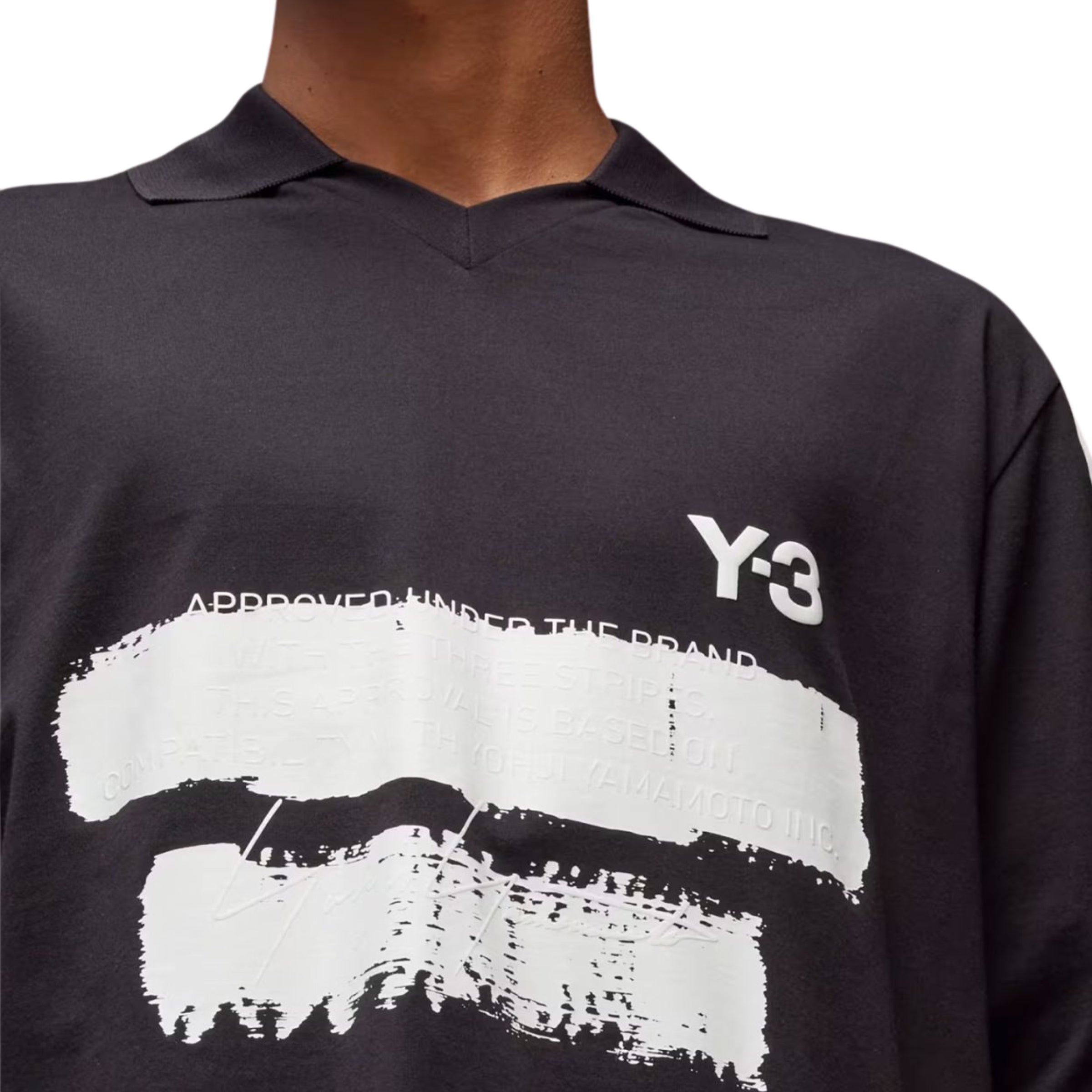 Y-3 Sweater U Gfx Logo Black