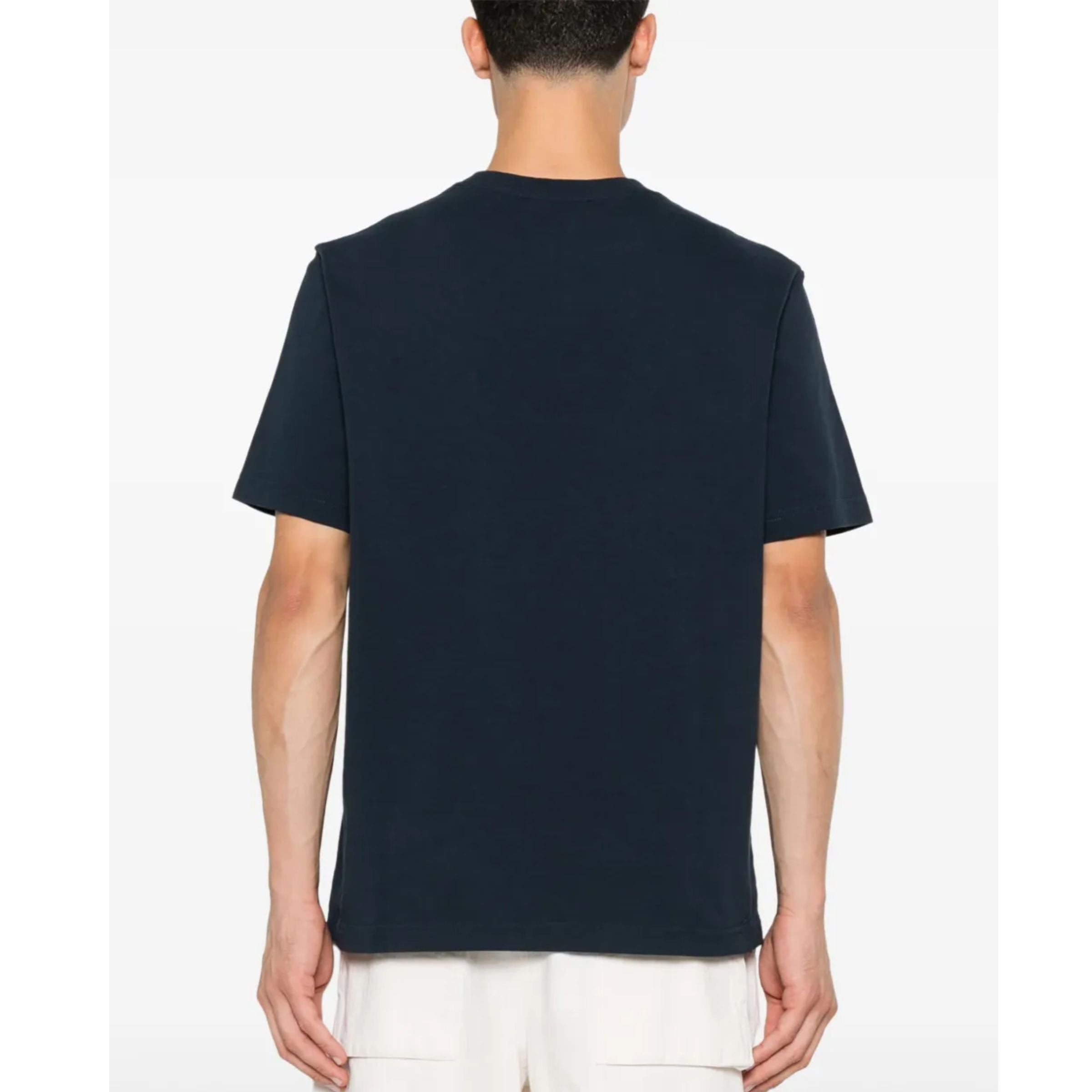 Maison Kitsune T-Shirt Outdoor Profile Box Navy