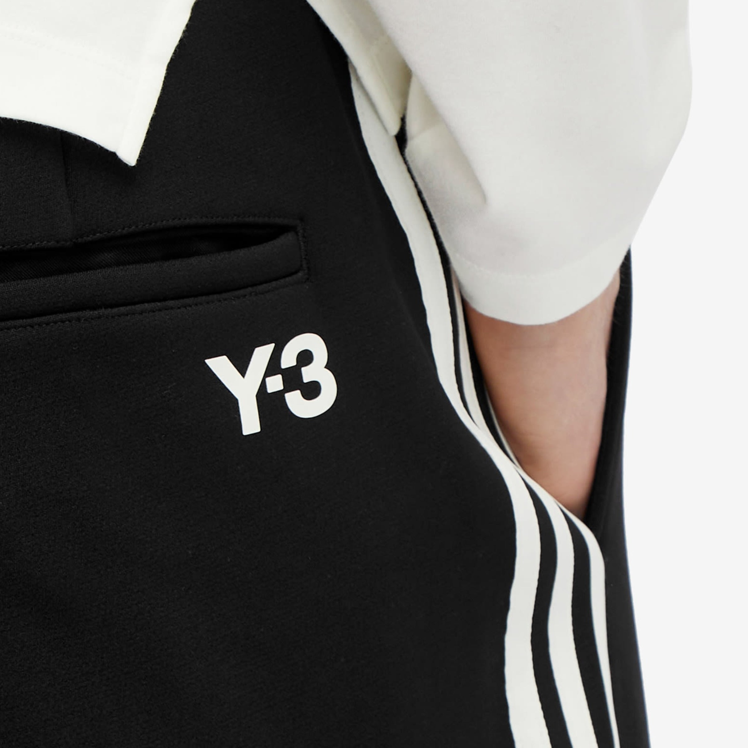 Adidas Track Pants 3 Stripe Black