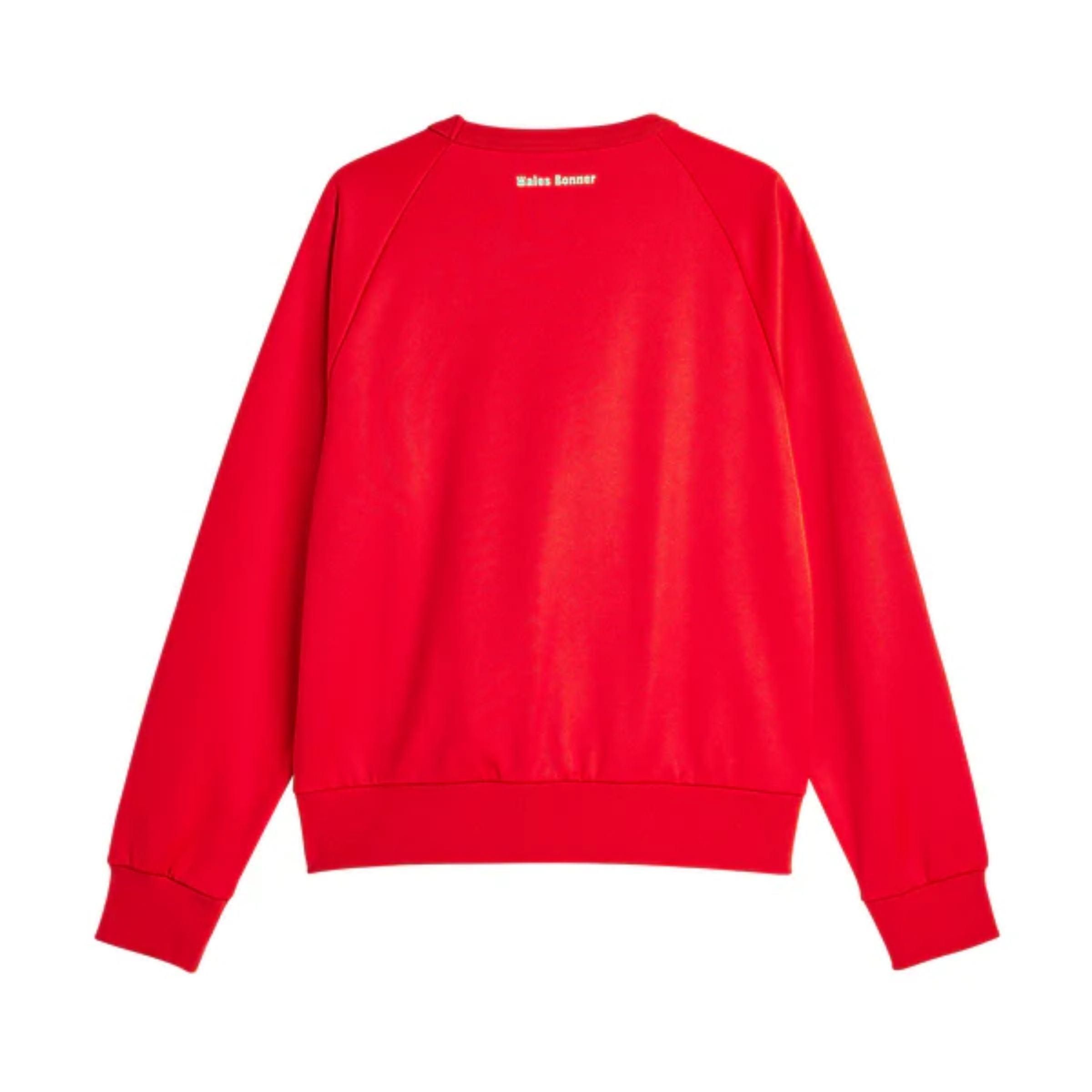 Adidas T-Shirt Long Sleeve Nylon Logo Red