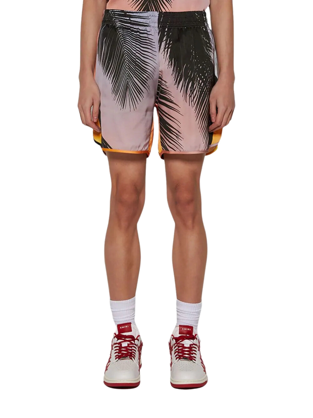Blue Sky Inn Shorts Sunset Palm Allover Print
