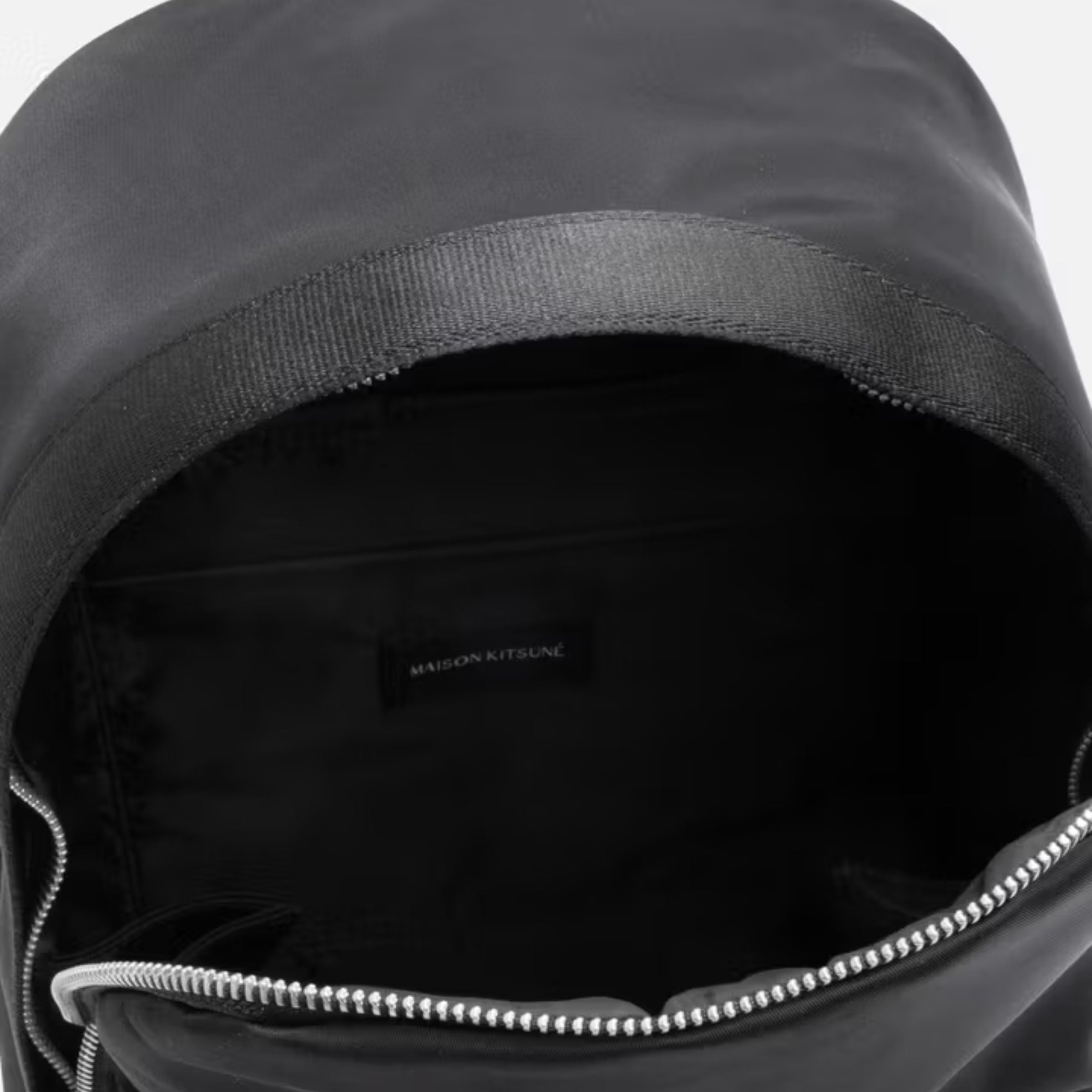 Maison Kitsune Bag Back Pack'the Traveller' Black