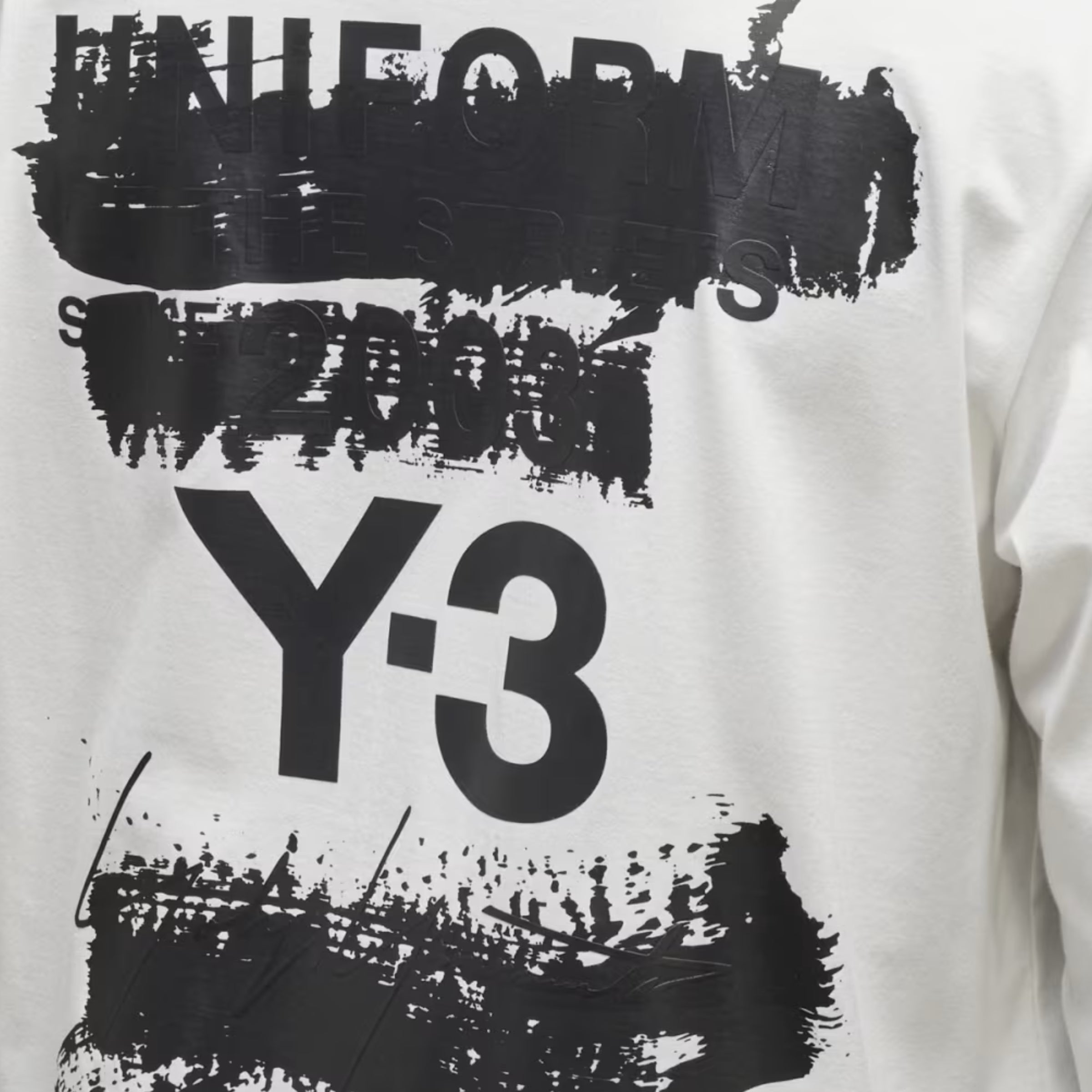 Y-3 Sweater U Gfx White