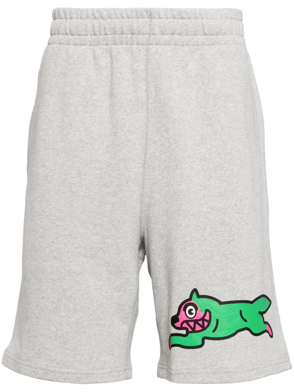 Ice-Cream Shorts Running Dog Grey
