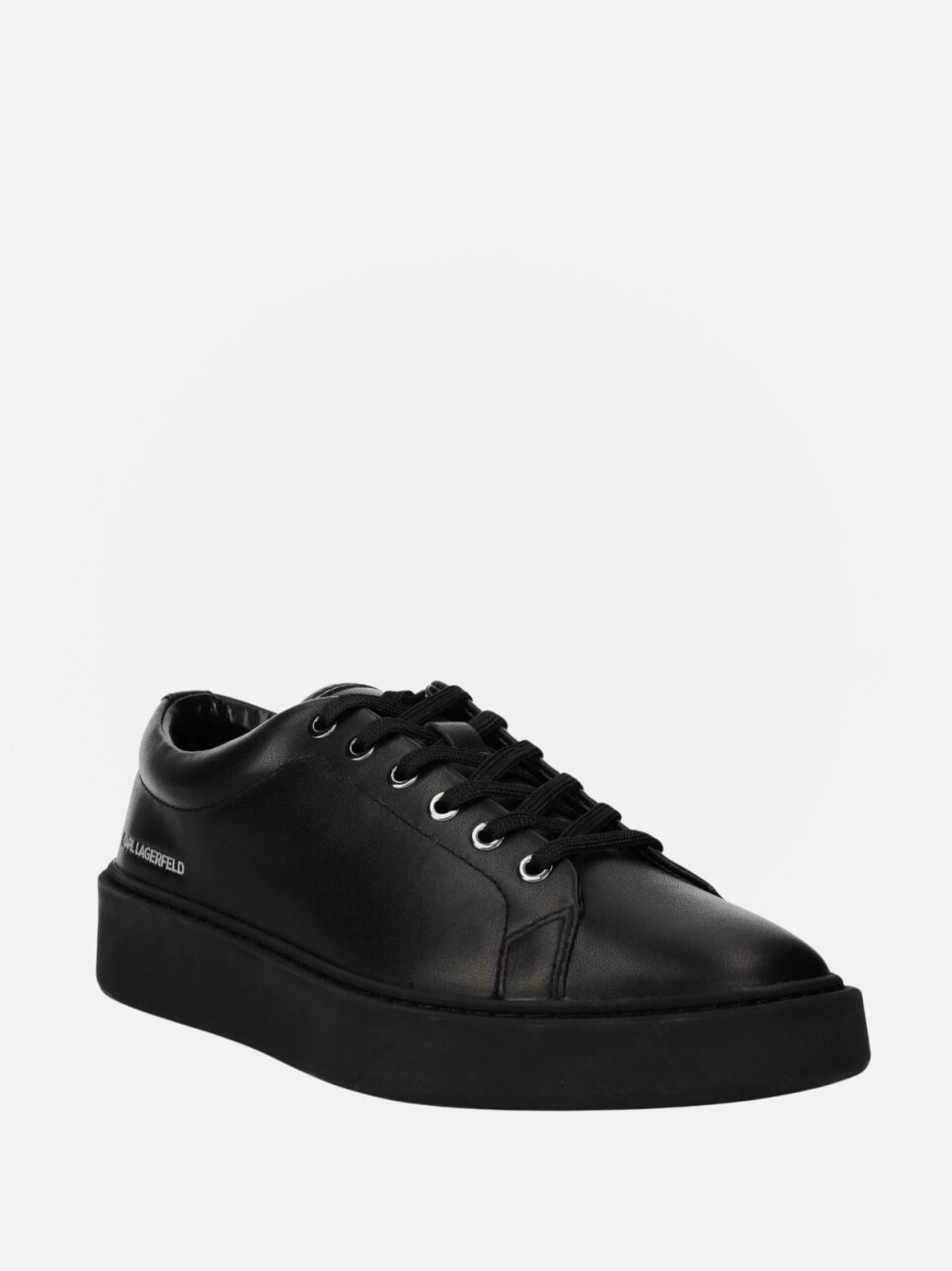 Karl Lagerfeld Sneaker Flint Lace Leather Black