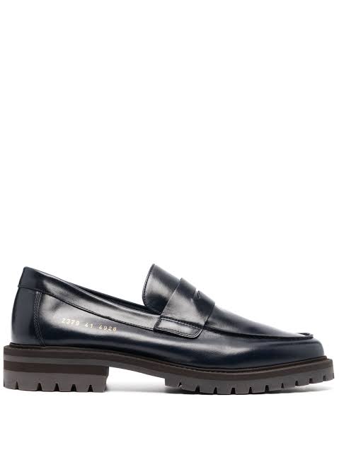 Common Project Loafer Lug Sole Navy