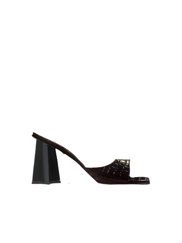 Chiara Ferragni Heel Mule Cocco Black